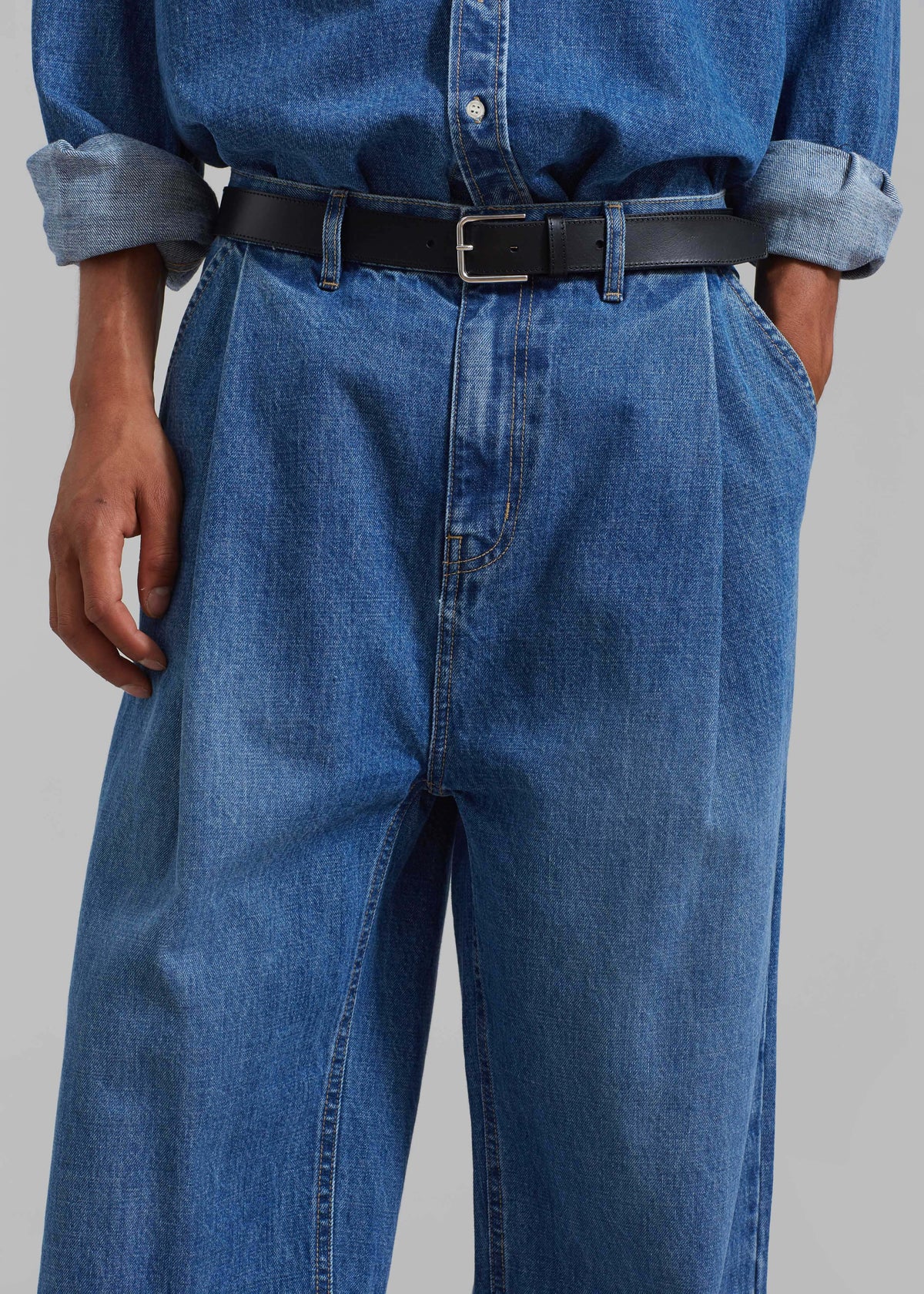 Drew Denim Pants - Medium Wash – view 3 of 8
