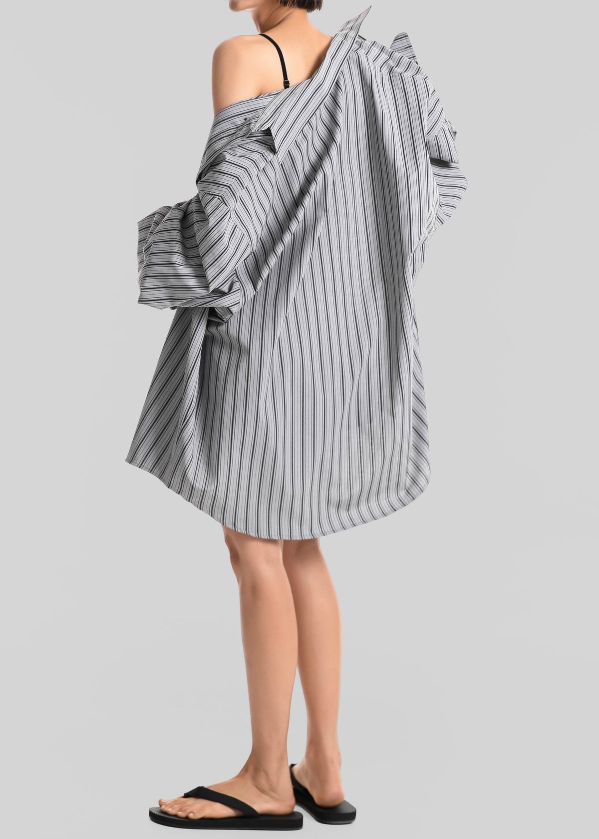 Drimna Shirt - Grey Stripe – view 8 of 9