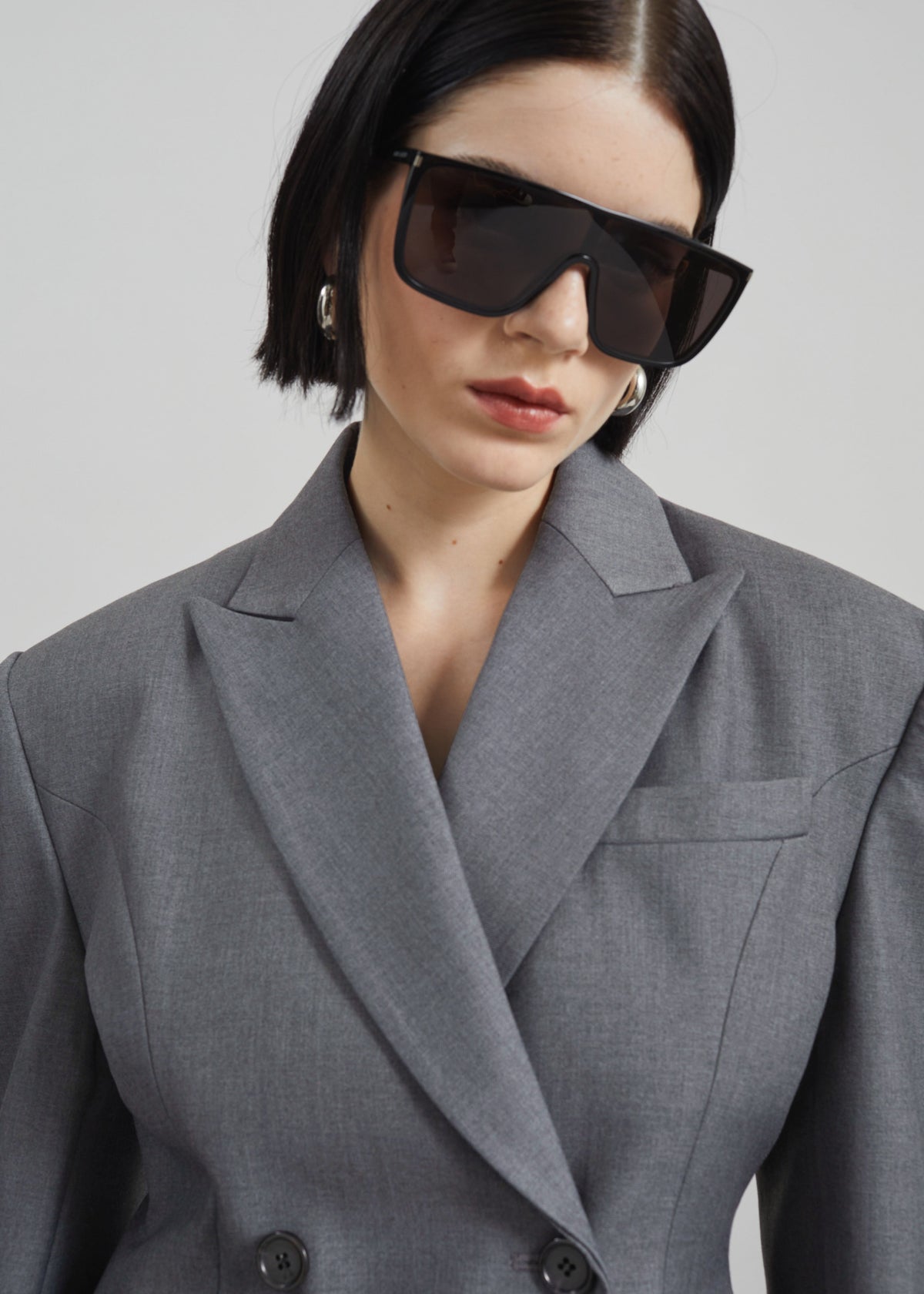 Dulverton Hourglass Blazer - Grey – view 10 of 13