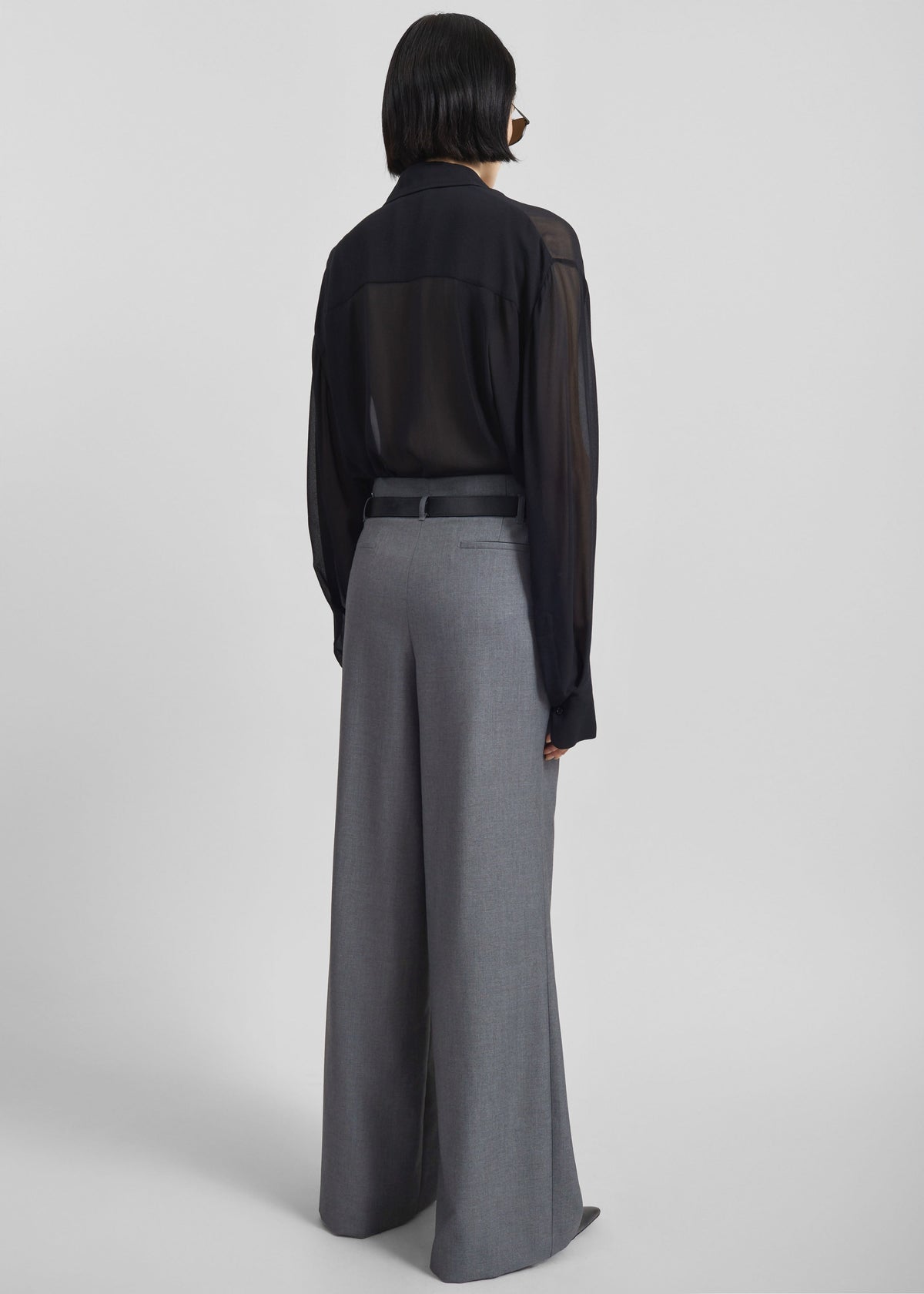 Dulverton Pleated Trousers - Grey – view 7 of 8