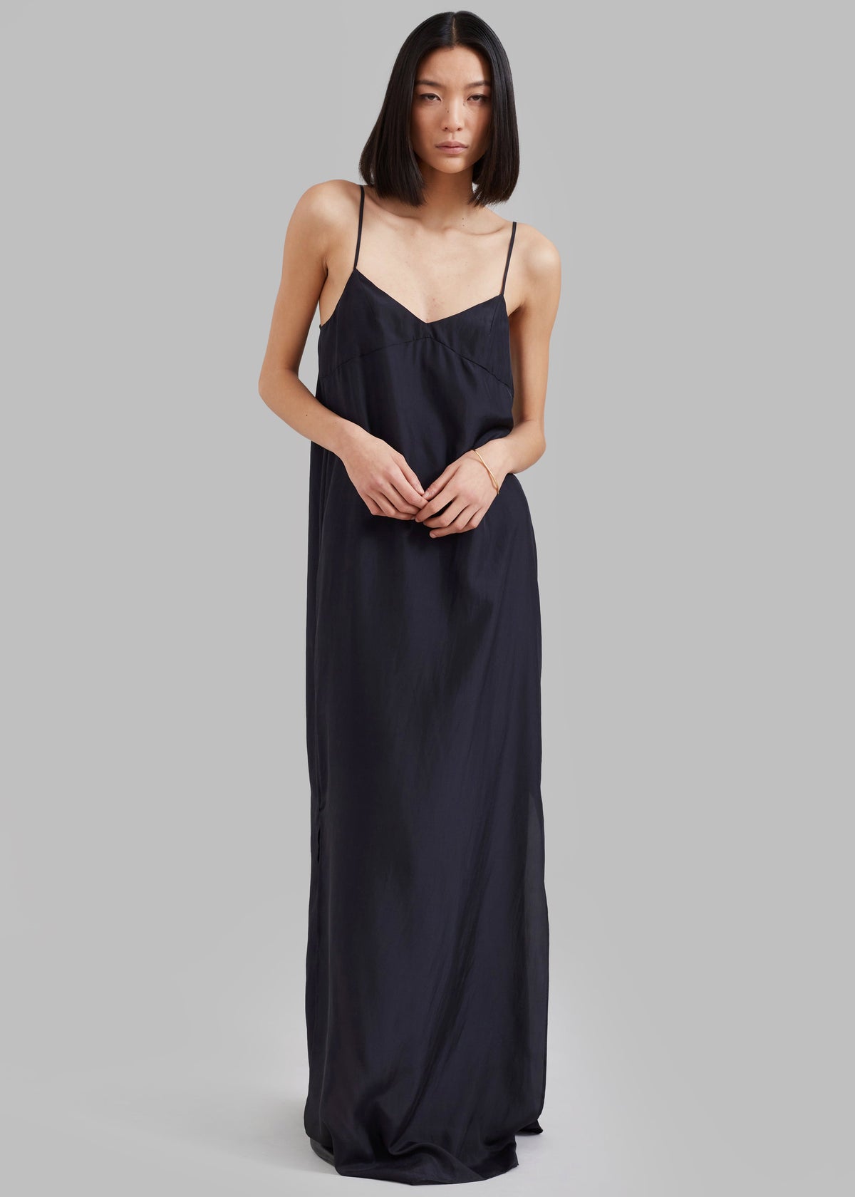Dylana Sleeveless Maxi Dress - Navy – view 7 of 9