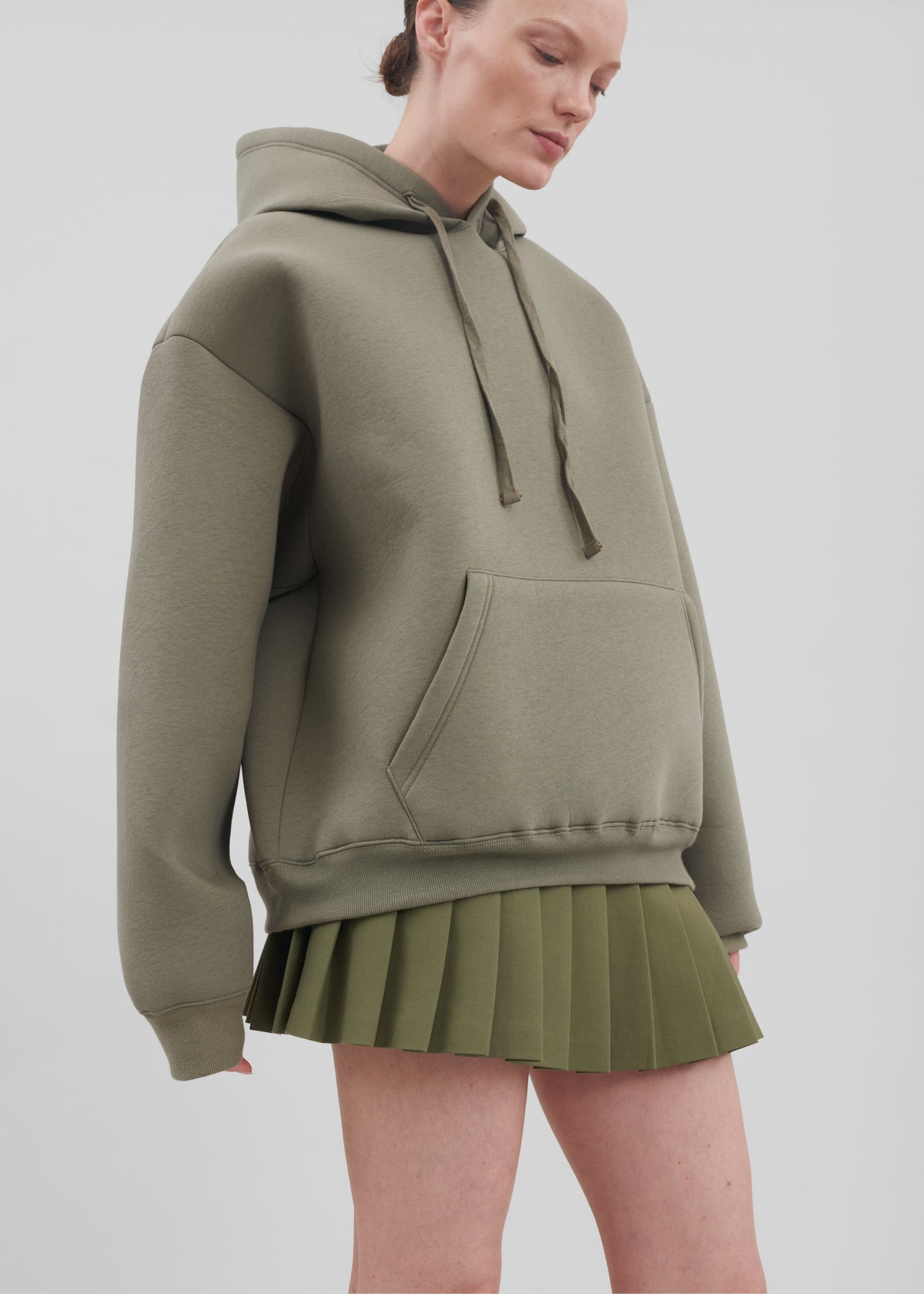 Easton Oversized Hoodie - Khaki – view 9 of 12