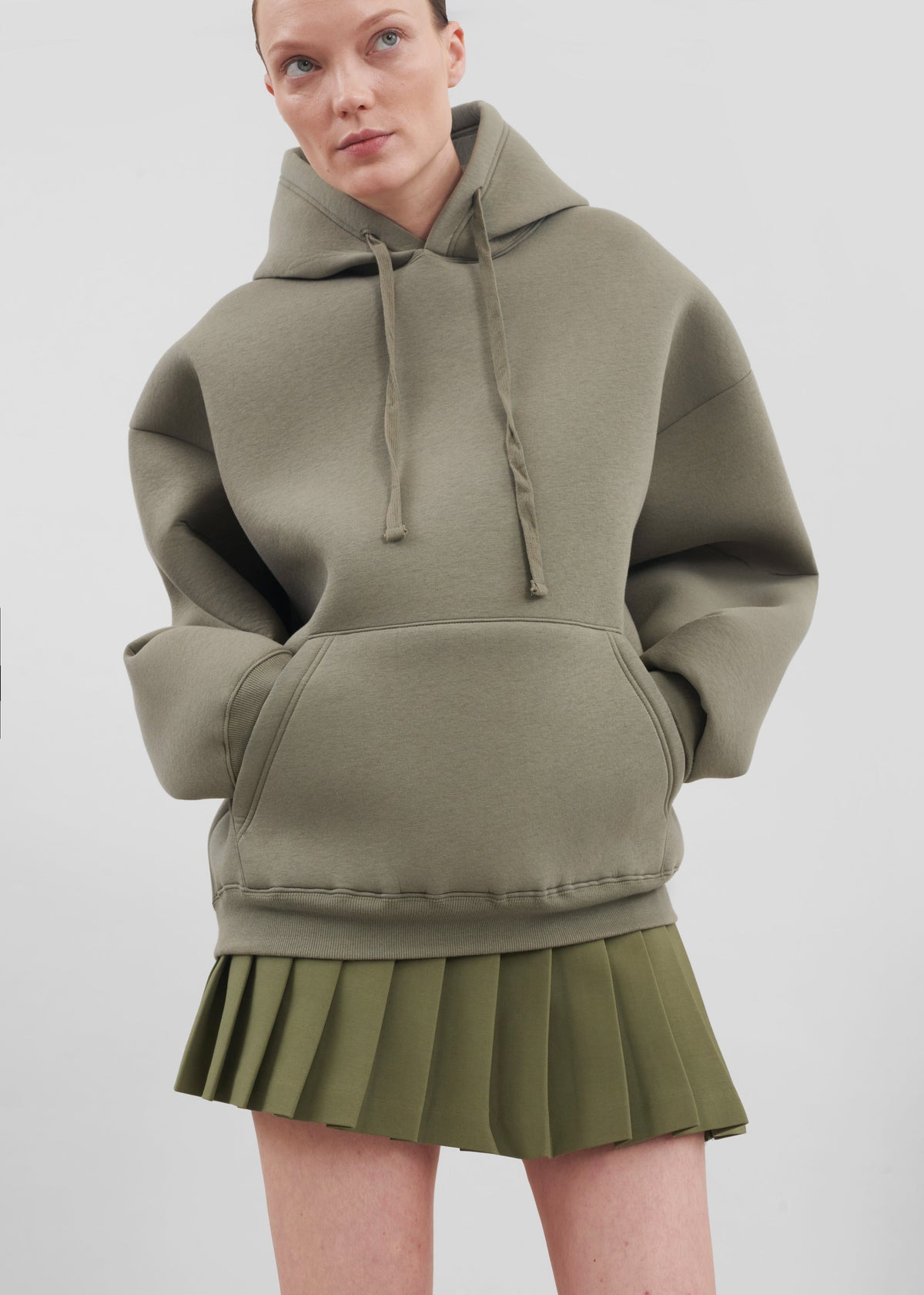 Easton Oversized Hoodie - Khaki – view 6 of 12