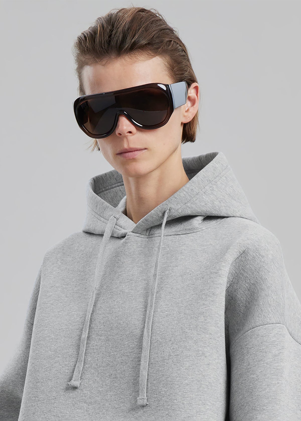 Easton Oversized Hoodie - Light Grey – view 7 of 12