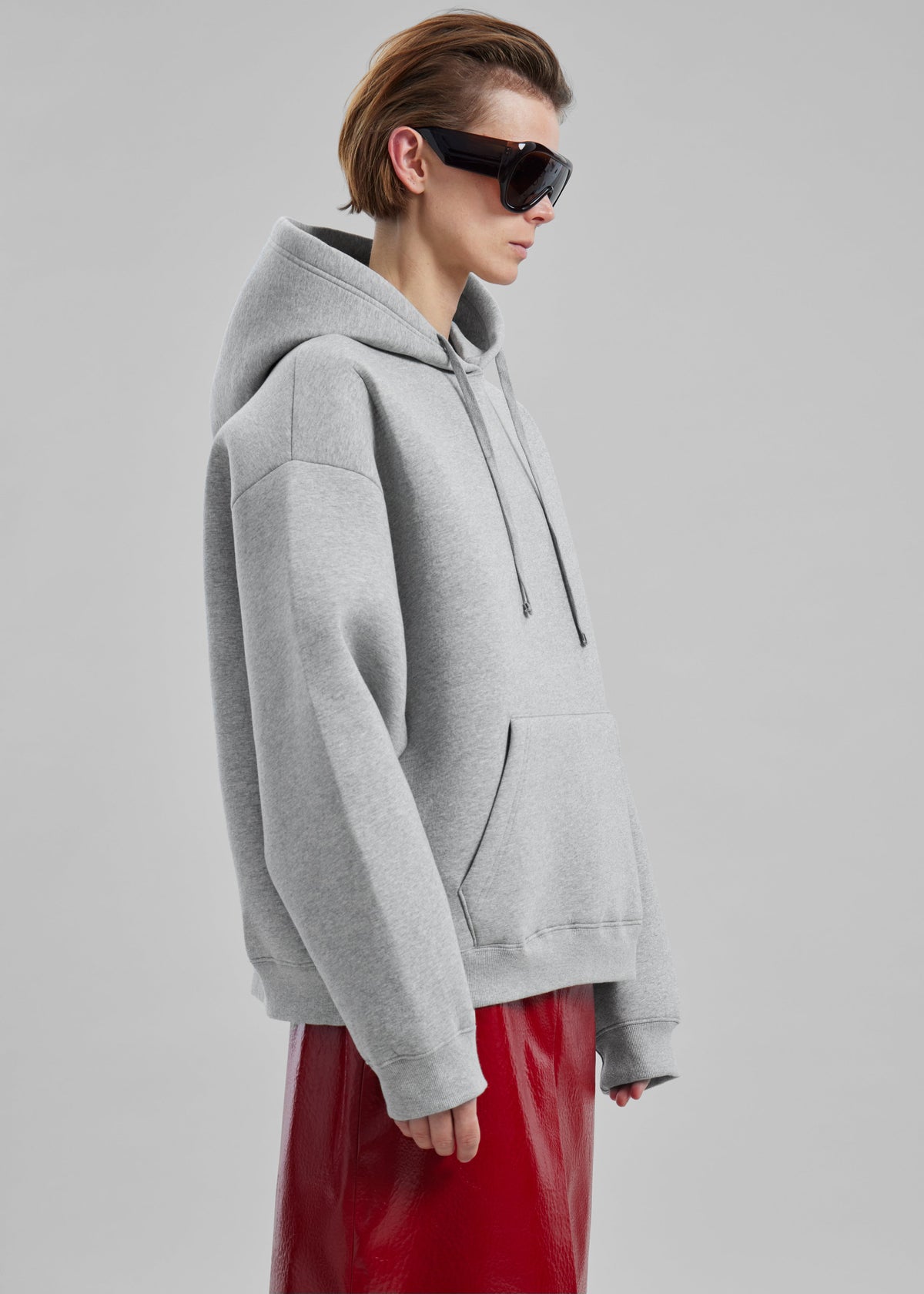 Easton Oversized Hoodie - Light Grey – view 11 of 12