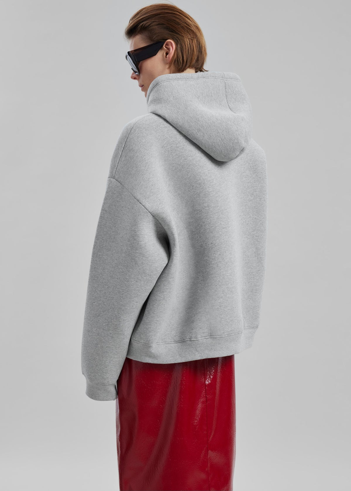 Easton Oversized Hoodie - Light Grey – view 12 of 12