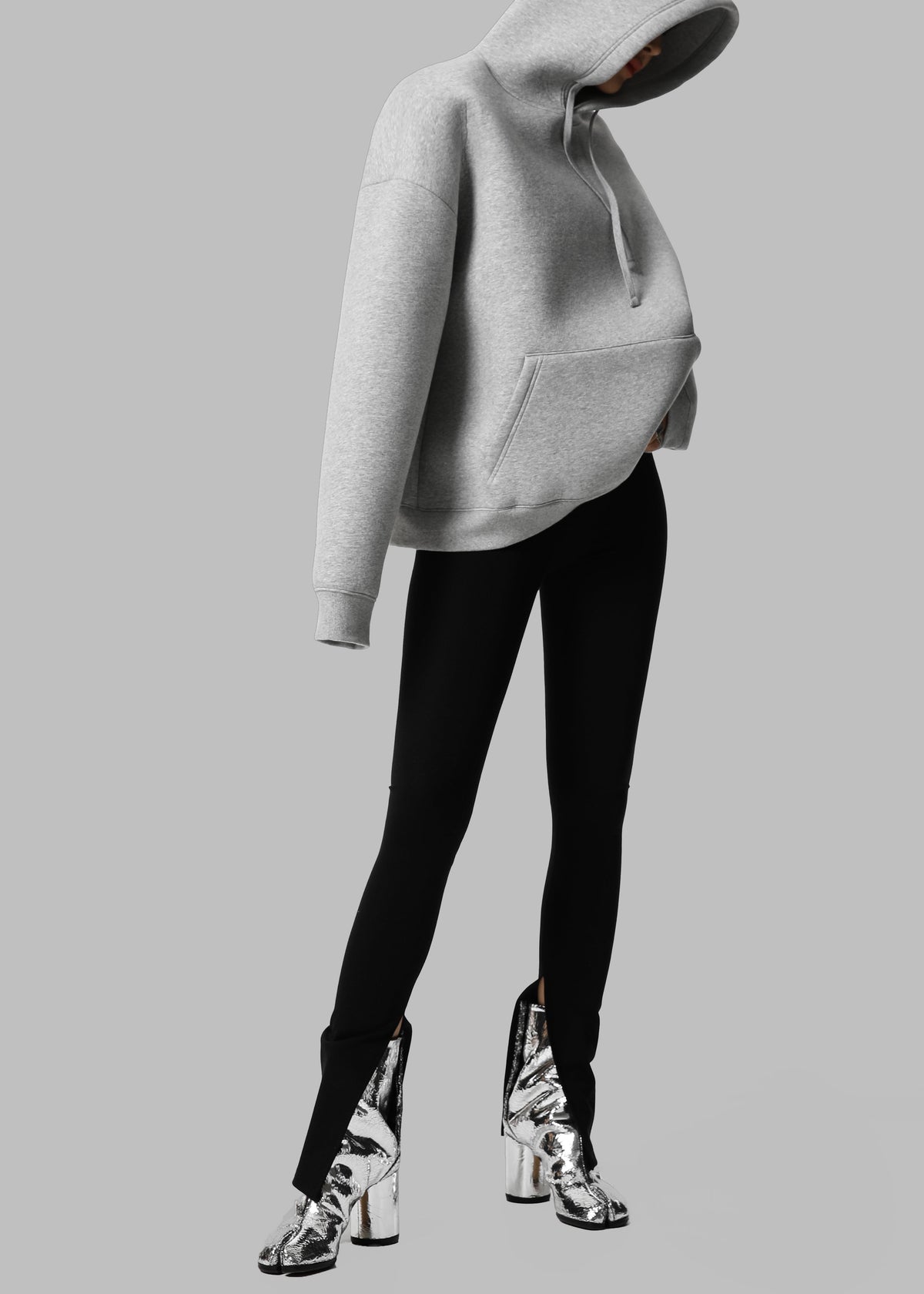 Easton Oversized Hoodie - Light Grey – view 5 of 12