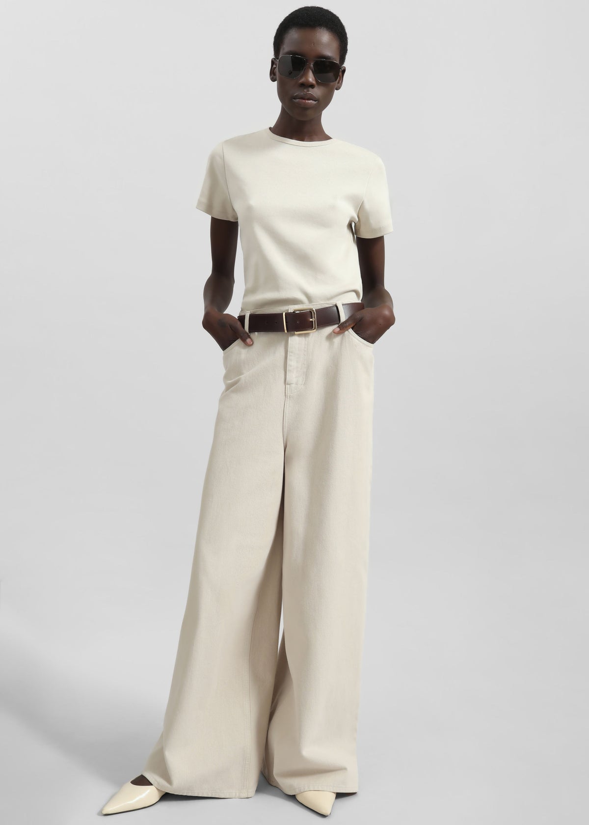 Eben Baby Tee - Light Beige – view 2 of 6
