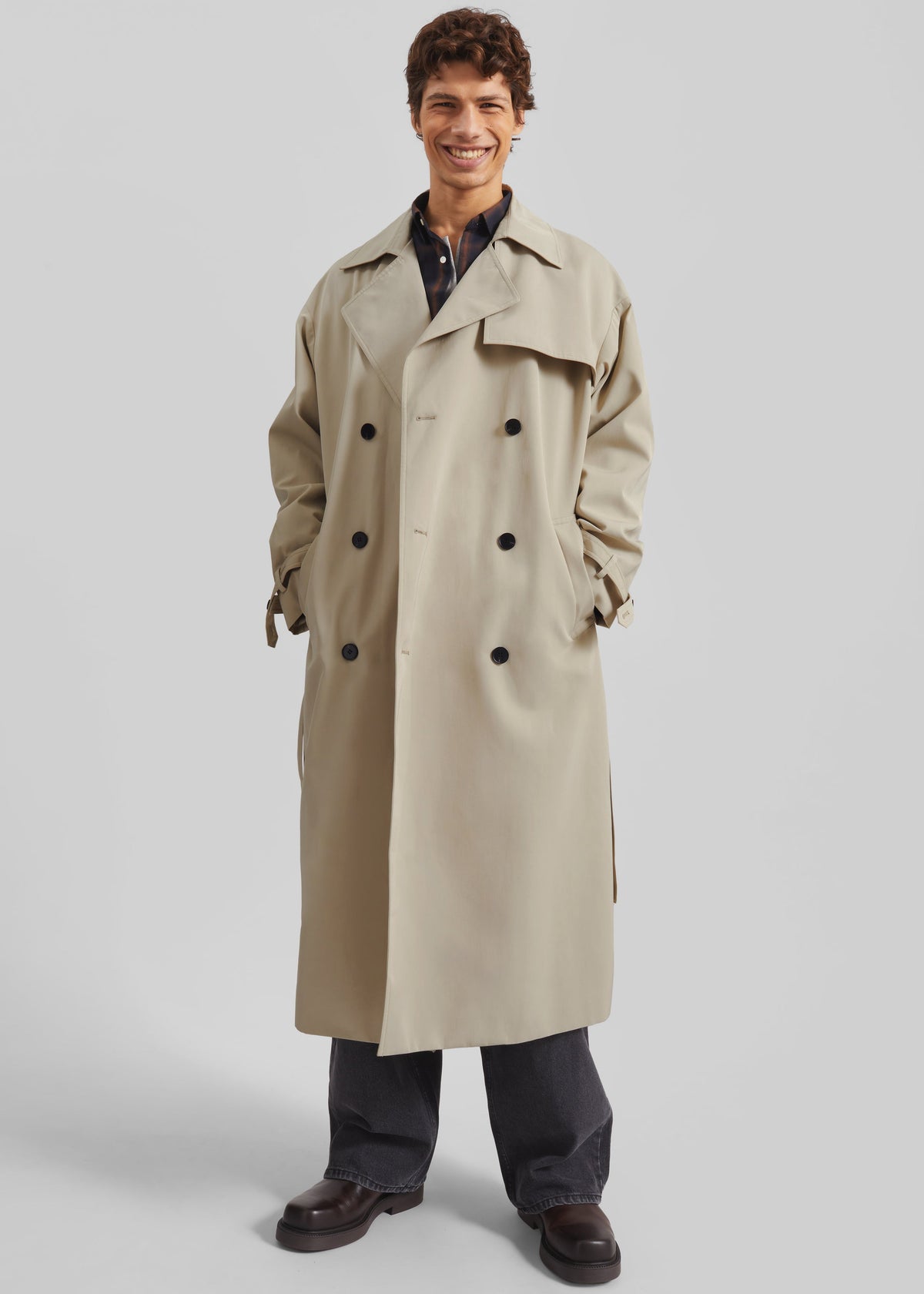 Edris Trench Coat - Beige – view 4 of 7