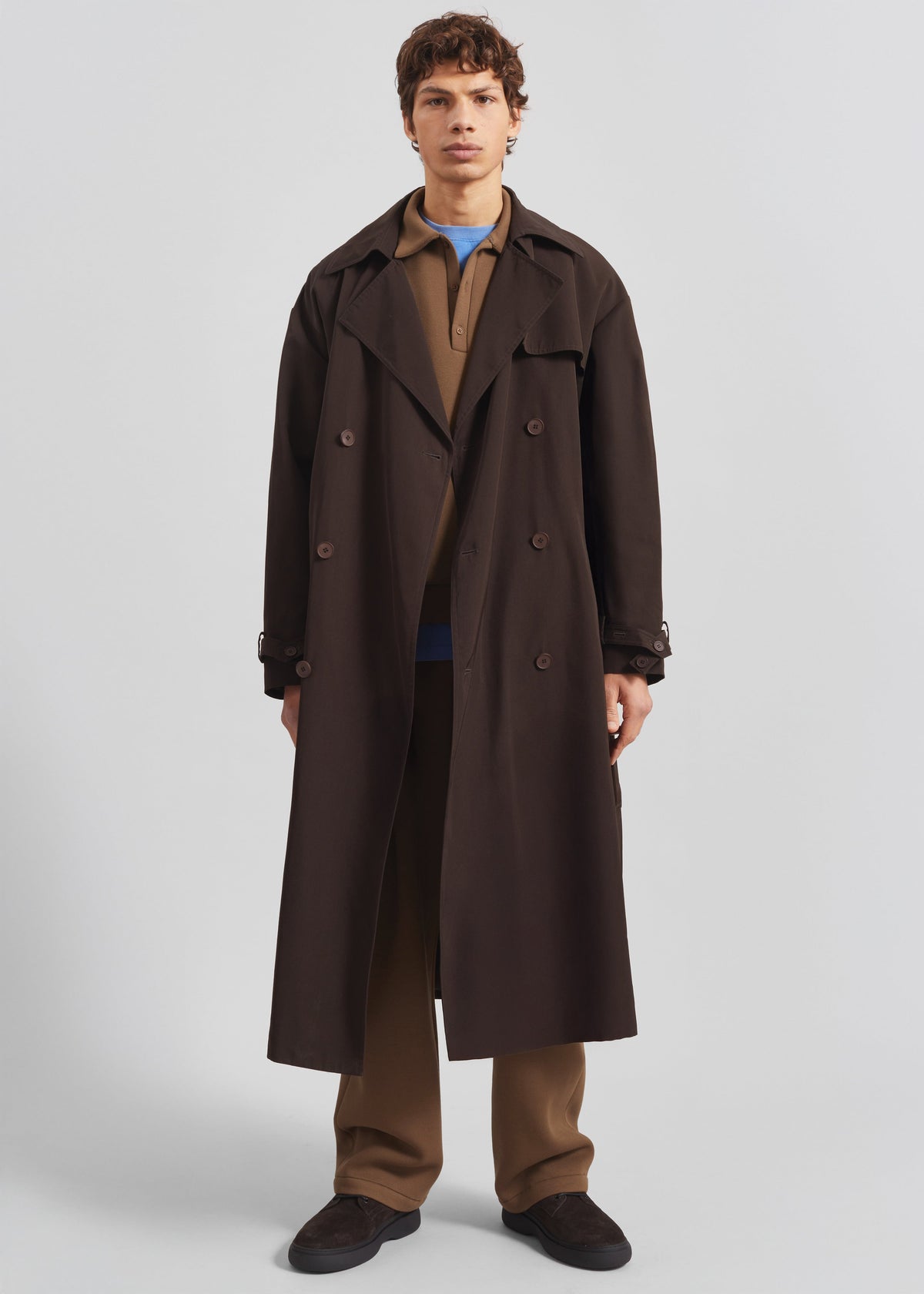 Edris Trench Coat - Brown – view 1 of 7
