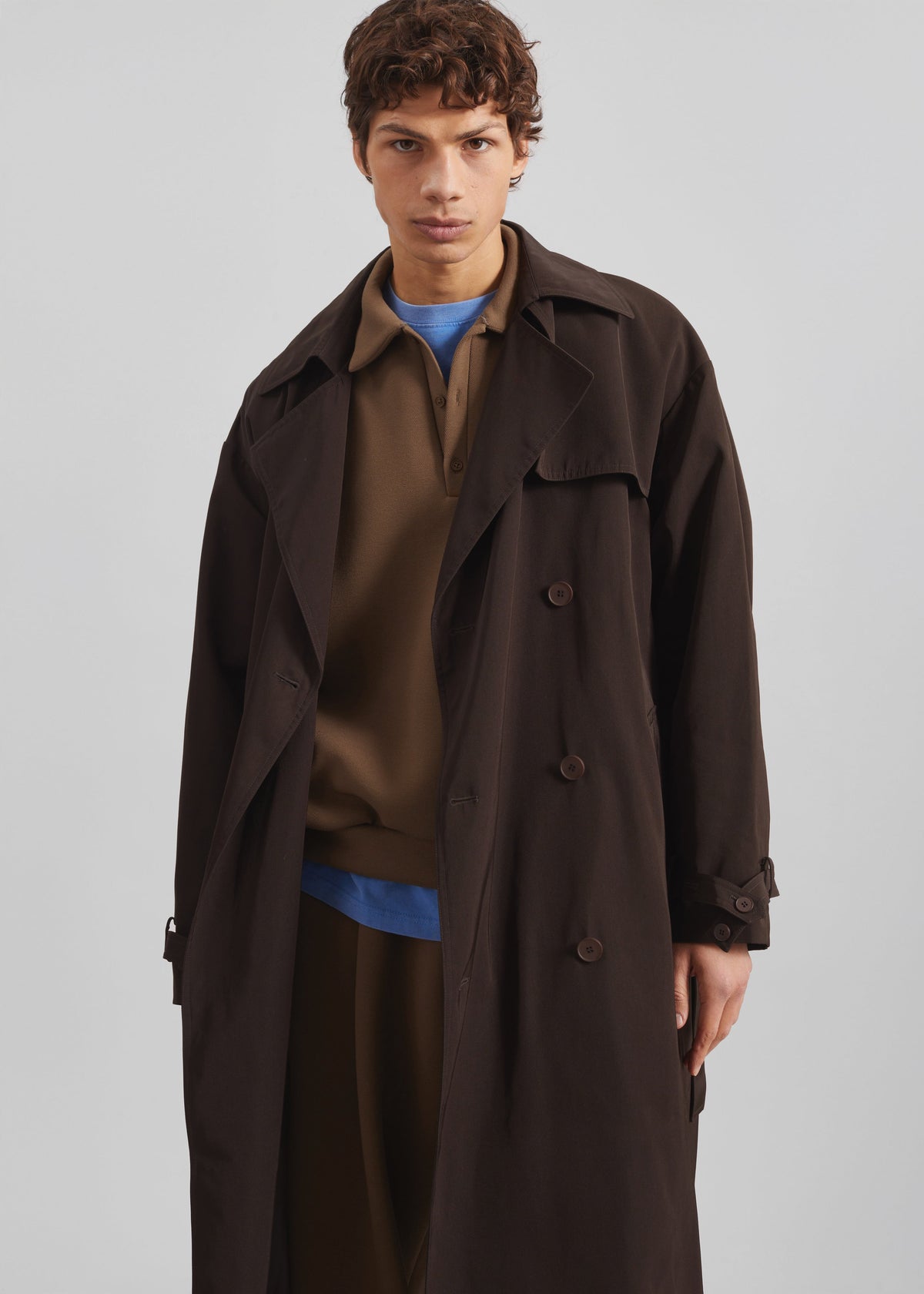 Edris Trench Coat - Brown – view 2 of 7