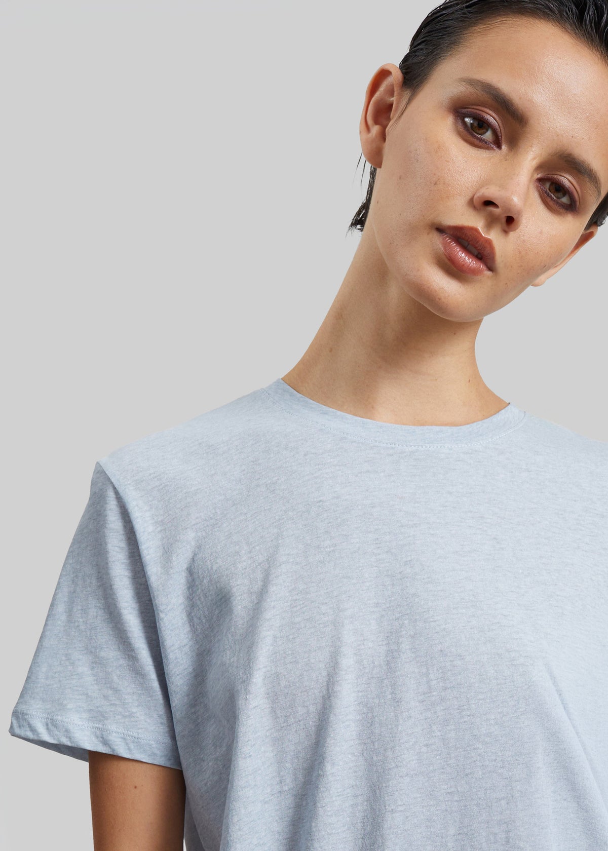 Elba Cotton T-Shirt - Light Blue – view 2 of 7