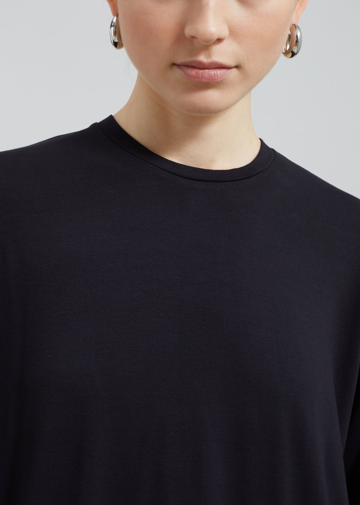Ella Boxy Tee - Black – view 5 of 7