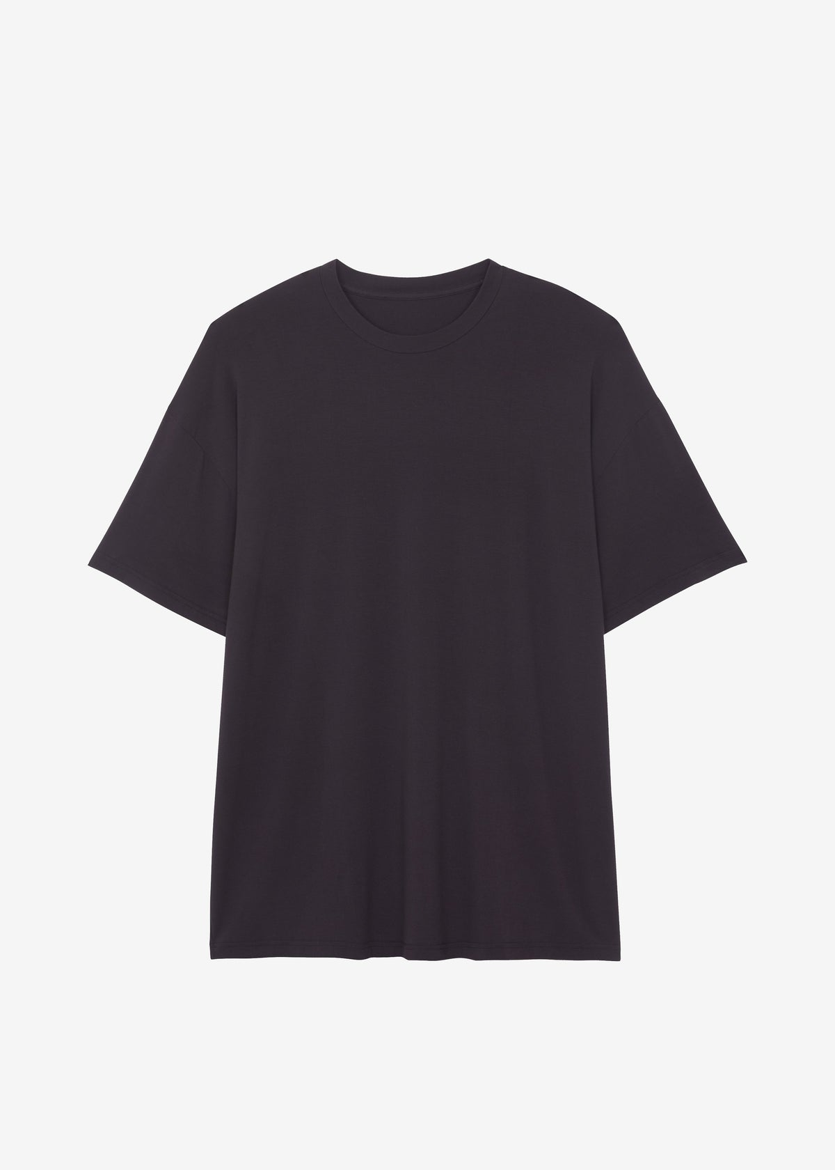 Ella Boxy Tee - Dark Plum – view 11 of 11