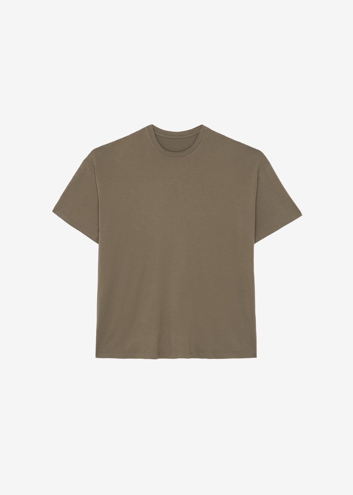 Ella Boxy Tee - Khaki Brown – view 11 of 11