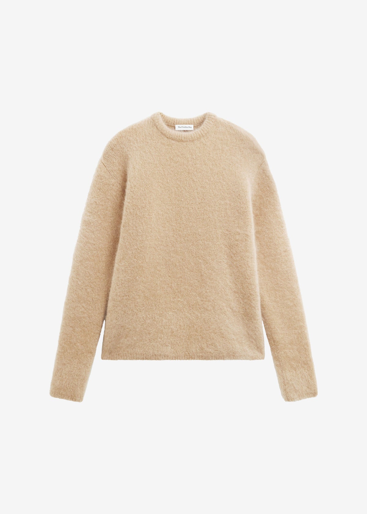 Ellery Mohair Crewneck Sweater - Beige – view 9 of 9