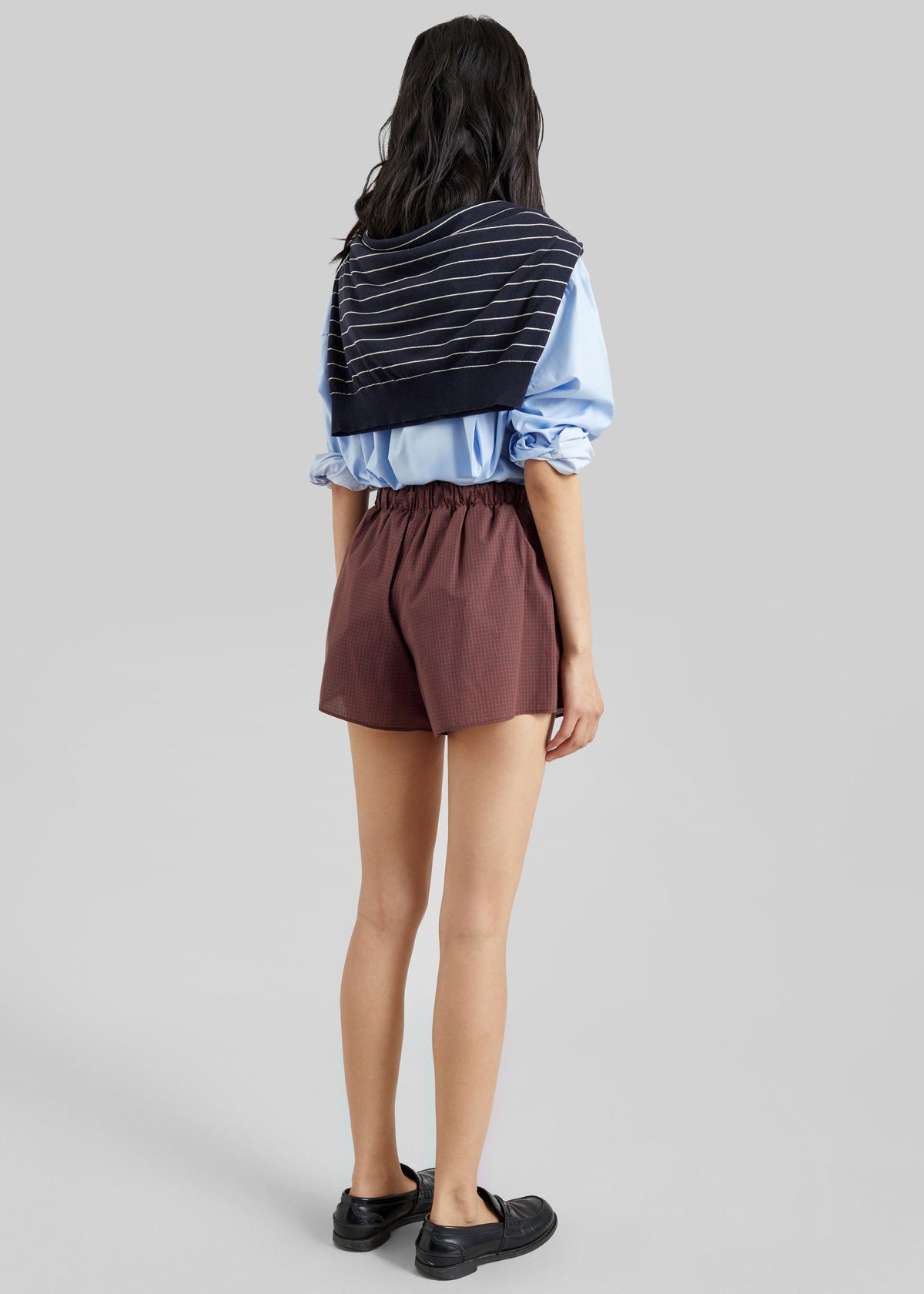 Ello Boxer Shorts - Checked Terracotta – view 6 of 7