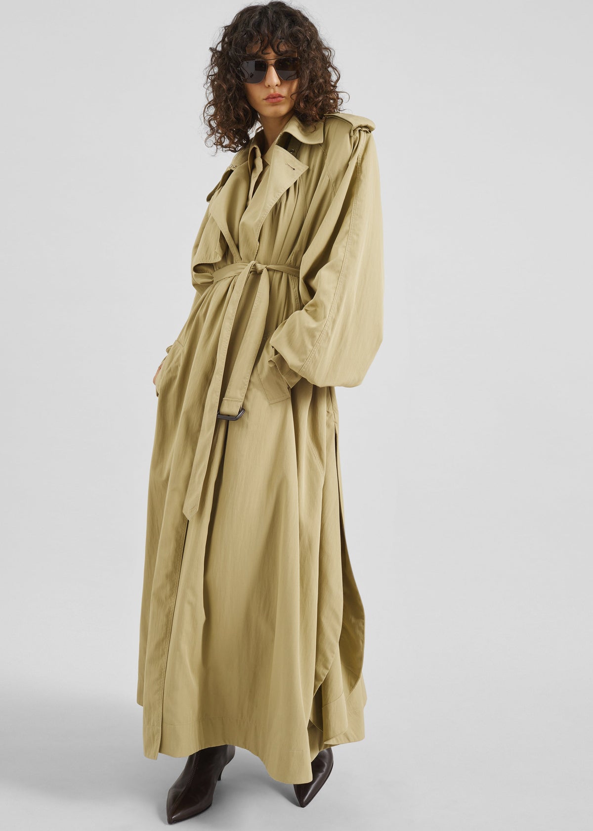Elsdon Fluid Long Trench - Camel – view 1 of 10