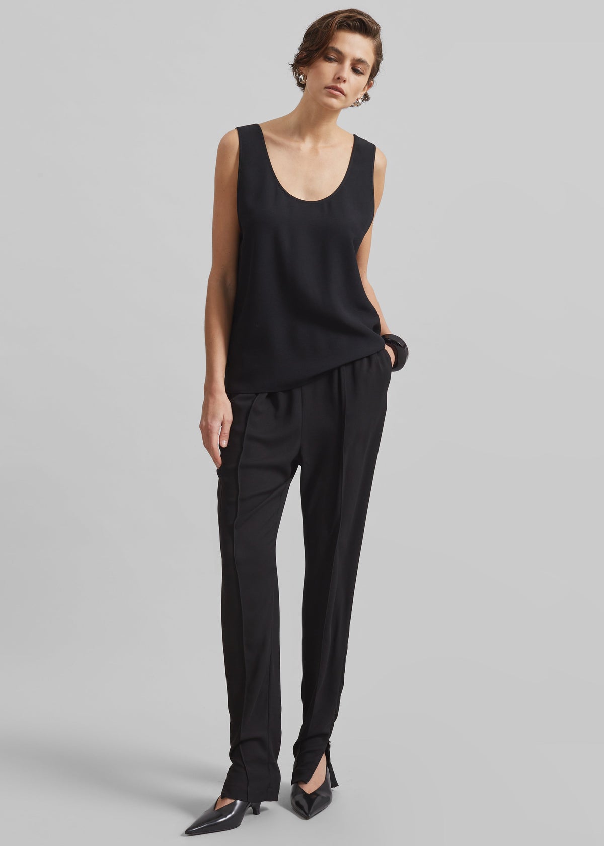 Esten Tank Top - Black – view 2 of 6