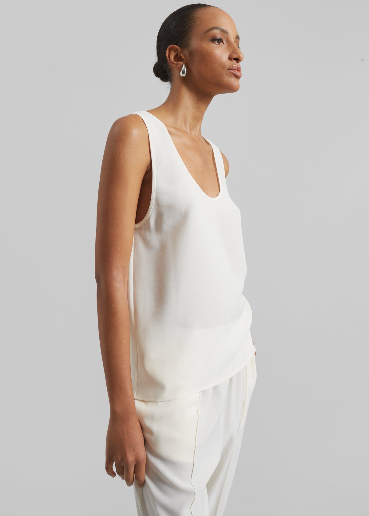 Esten Tank Top - Ivory – view 2 of 7