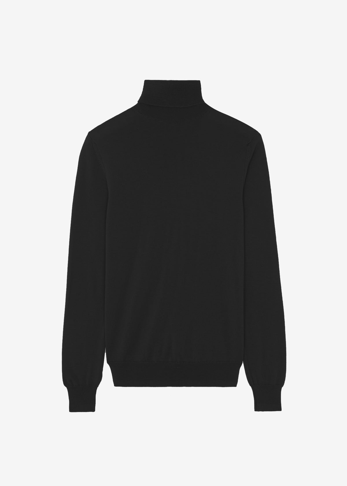 Eve Thin Turtleneck Sweater - Black – view 9 of 9