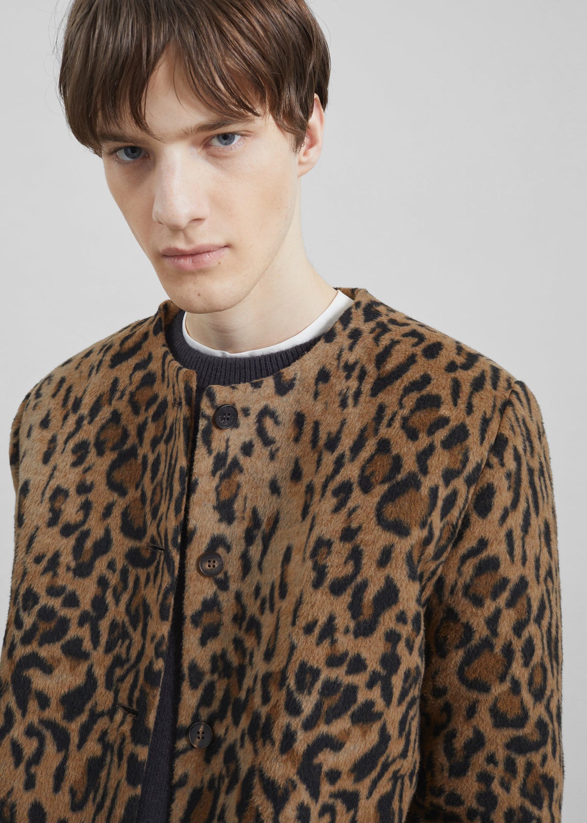 Evolene Boxy Jacket - Leopard Brown – view 12 of 13