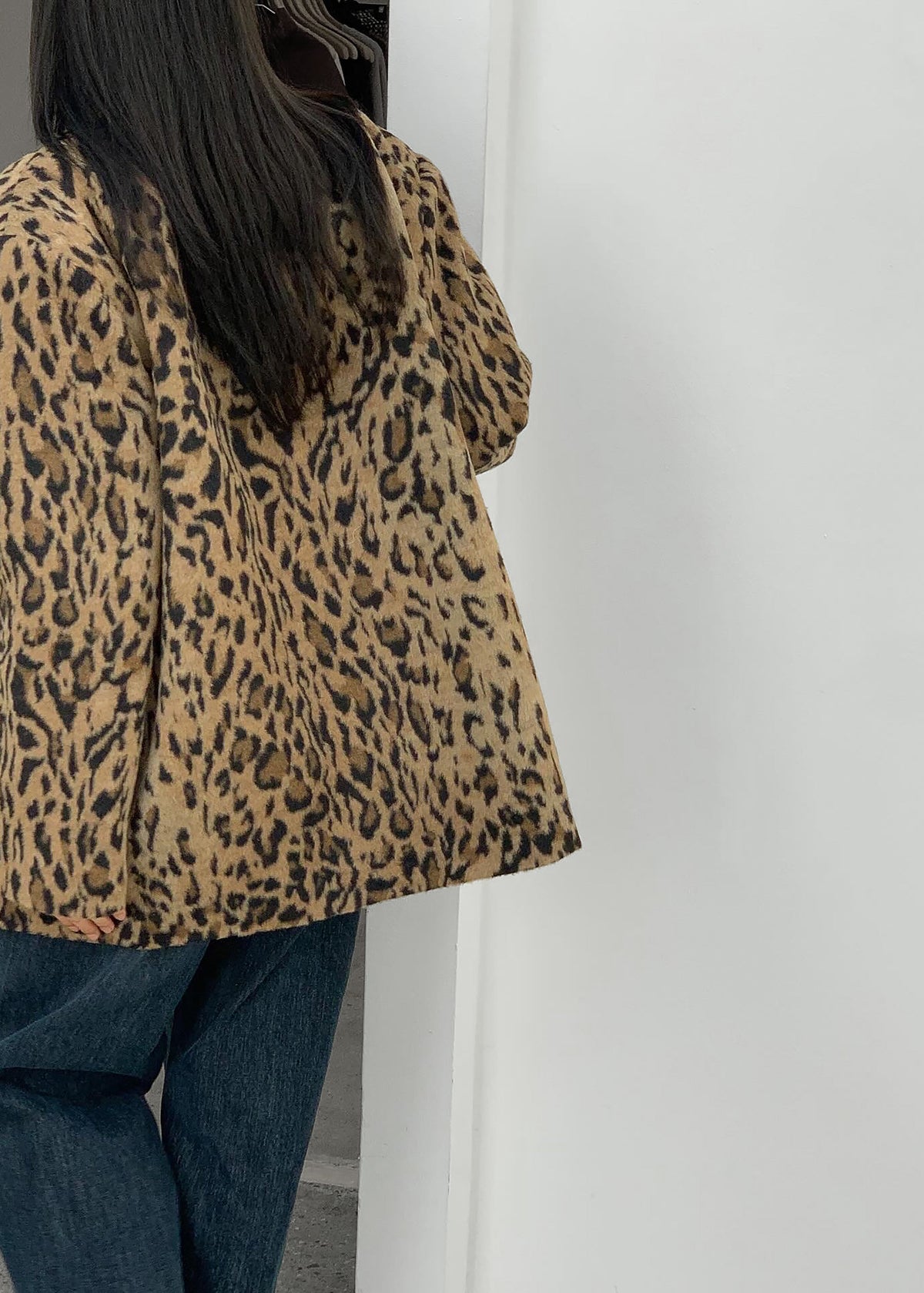 Evolene Boxy Jacket - Leopard Brown – view 8 of 13