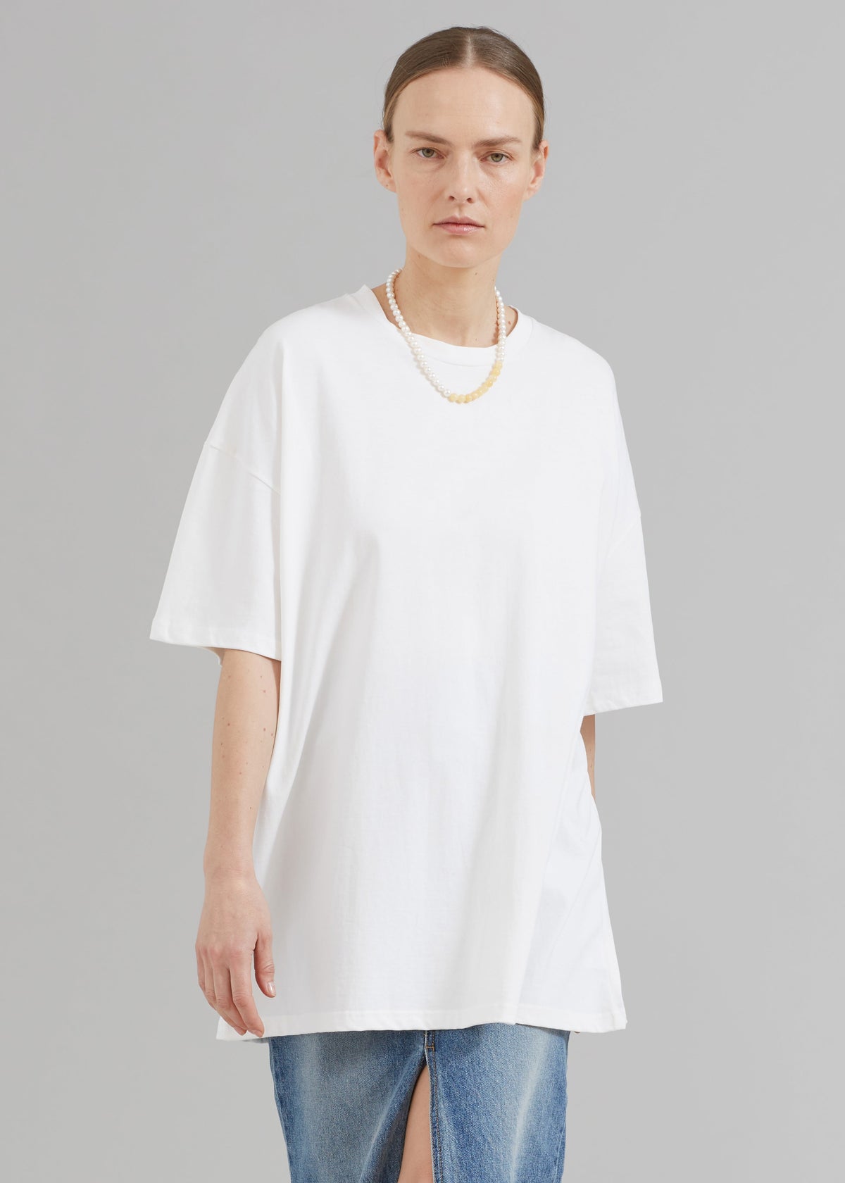 Faro Boxy Tee - White – view 1 of 10