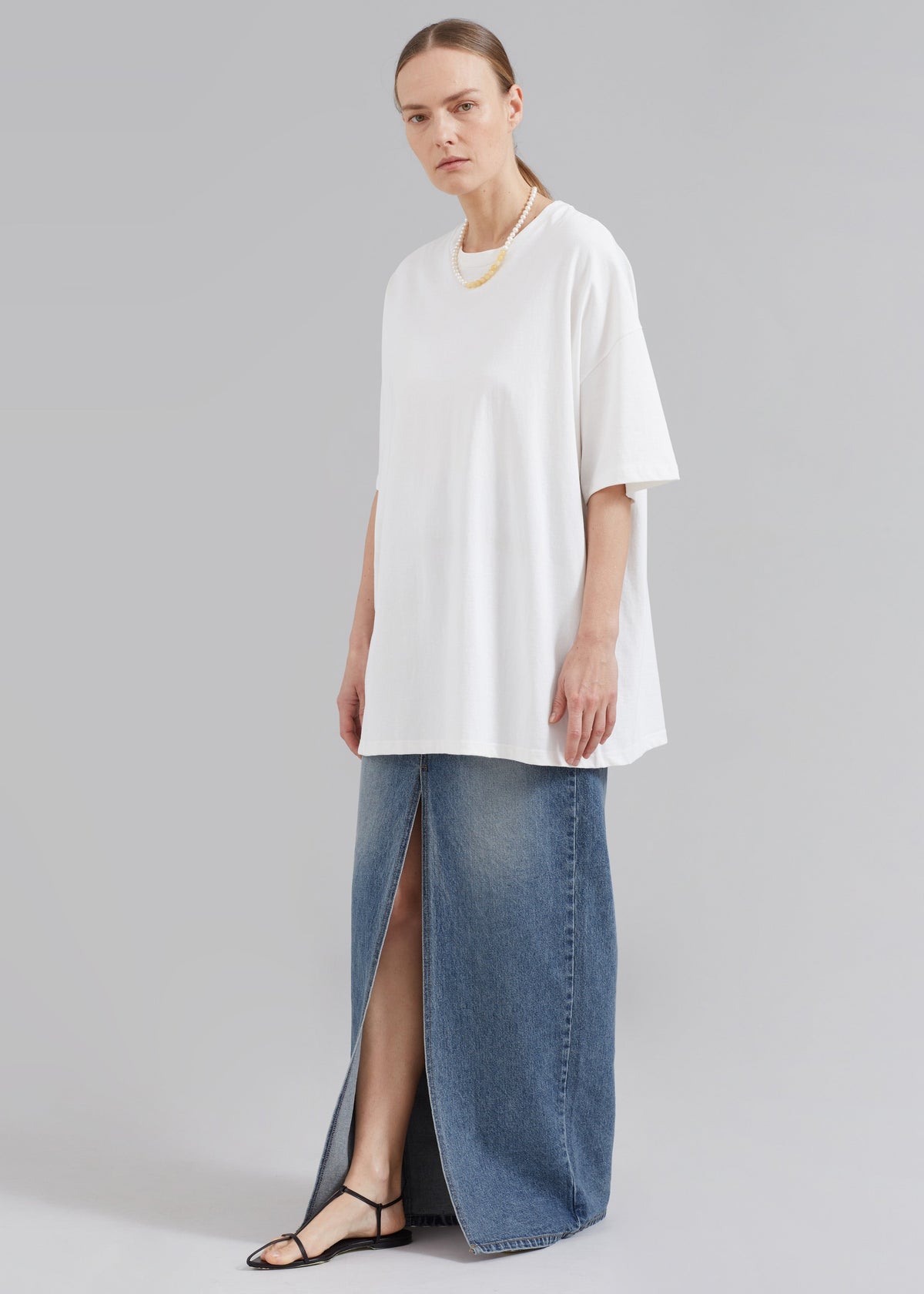 Faro Boxy Tee - White – view 4 of 10
