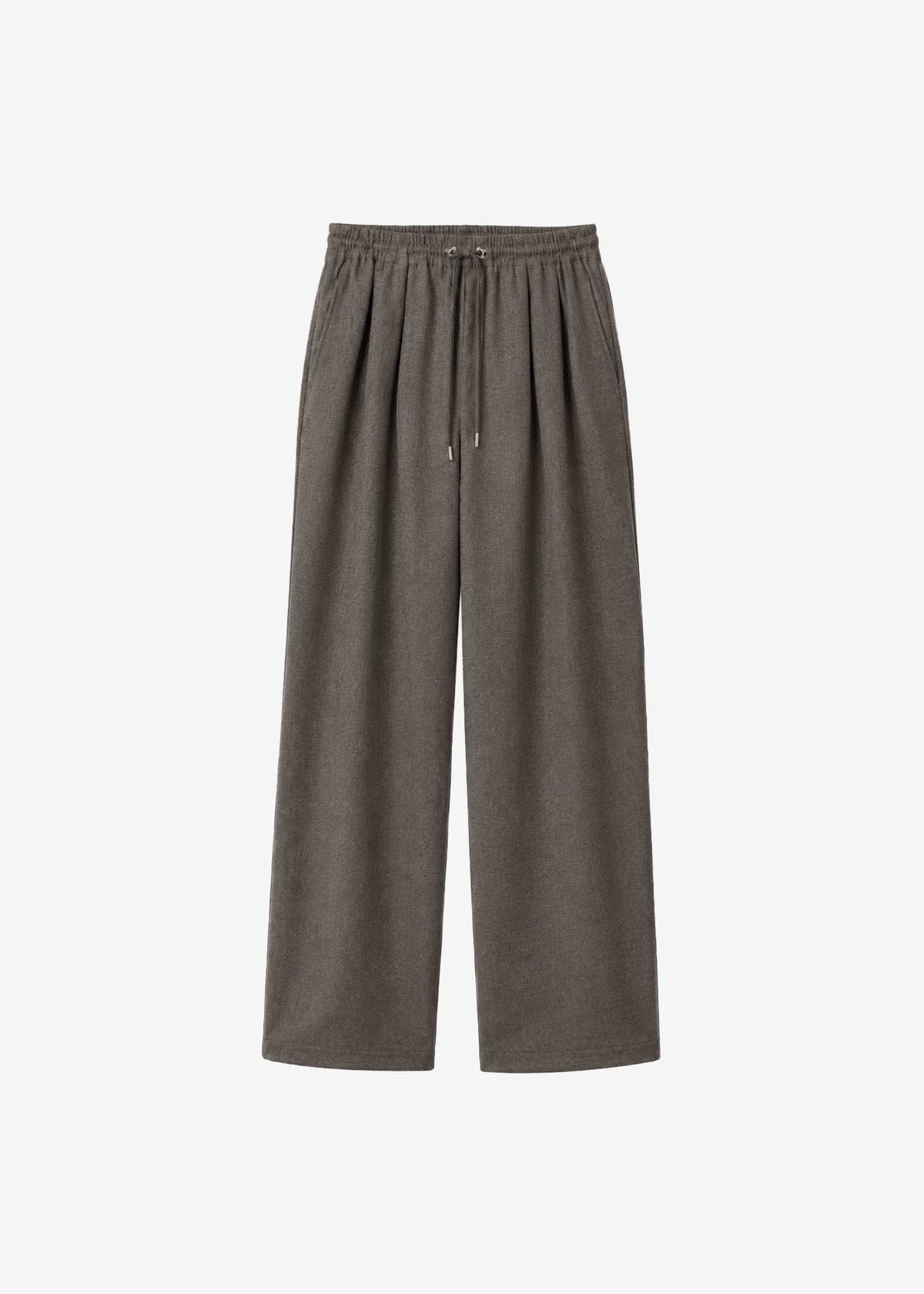 Finn Wool Elastic Pants - Beige Melange – view 8 of 8