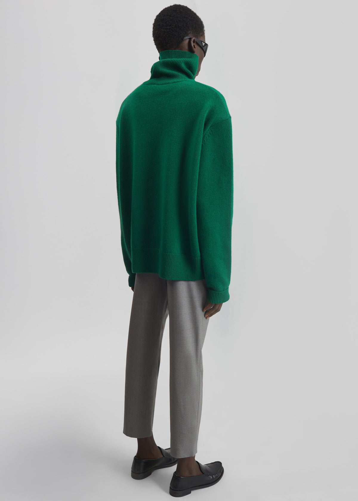 Gala Padded Knit Turtleneck - Forest Green – view 5 of 6