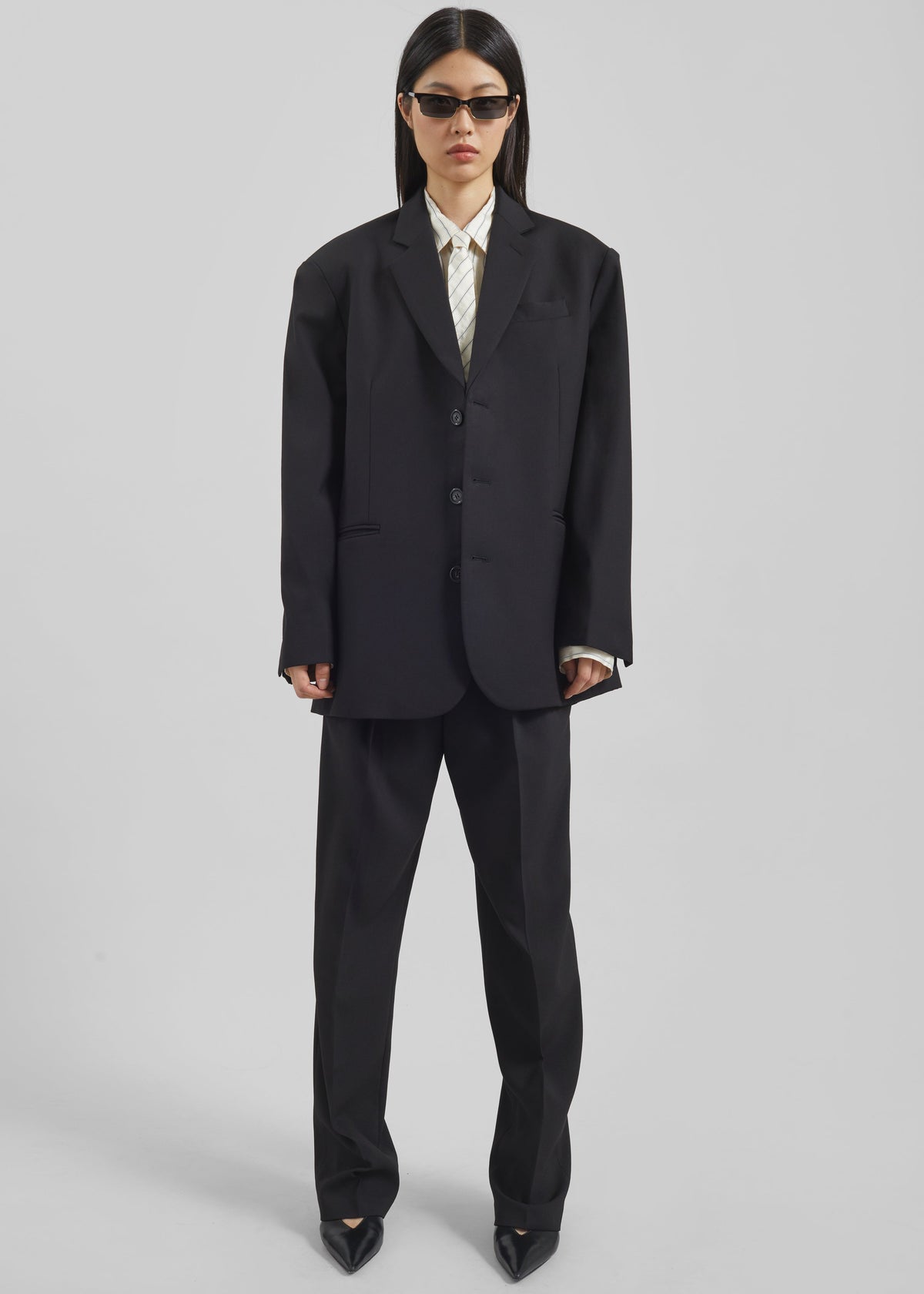 Gelso Oversized Blazer - Black – view 1 of 11