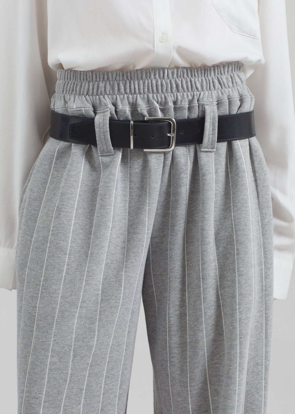 Gisby Striped Joggers - Grey – view 3 of 8