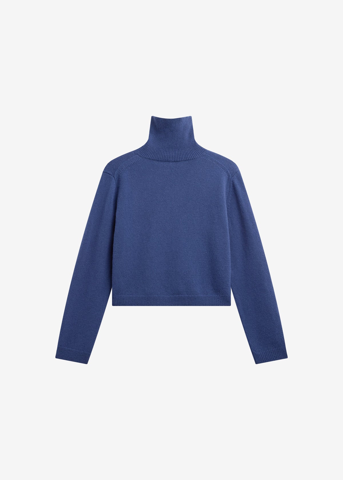 Grenaa Wool Turtleneck Sweater - Blue – view 7 of 7