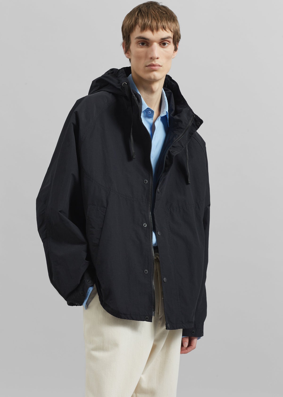 Haflong Hooded Jacket - Black – view 4 of 6