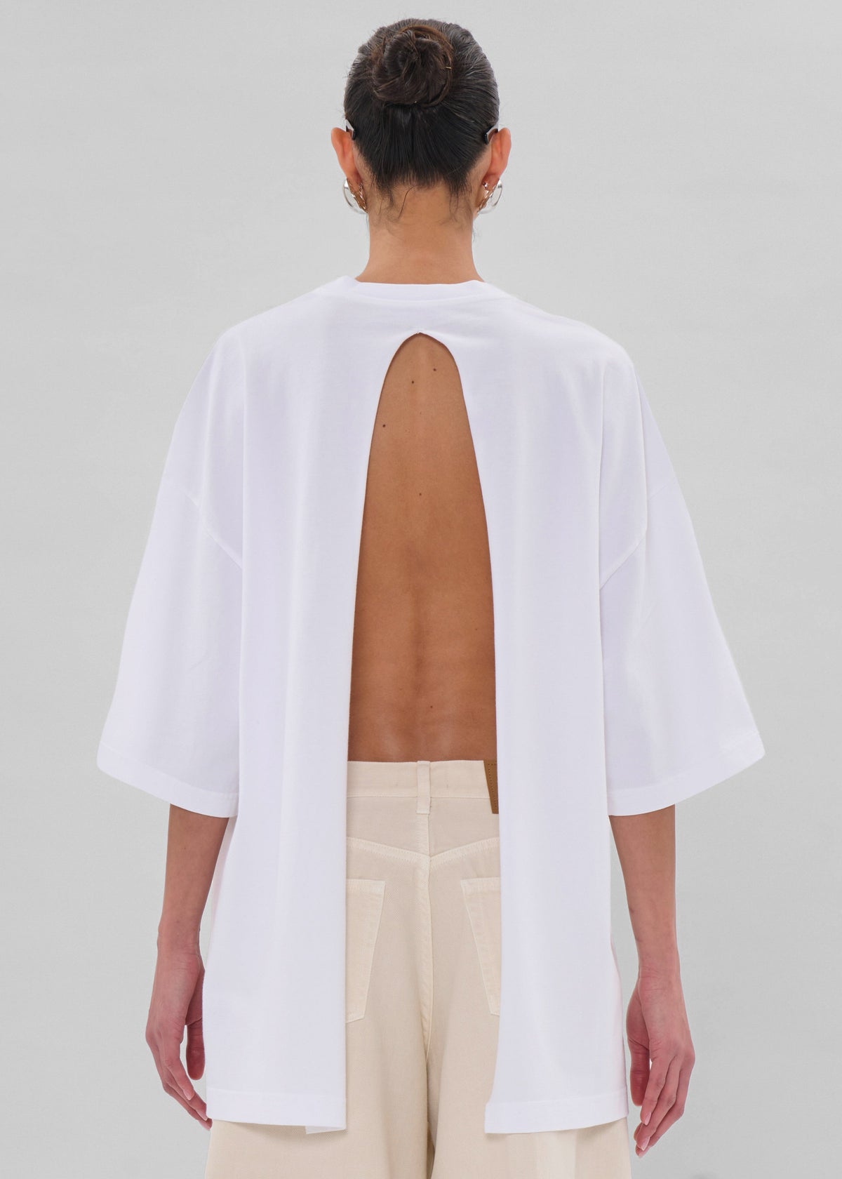 Haikure Gabrielle Top - Optical White – view 2 of 4