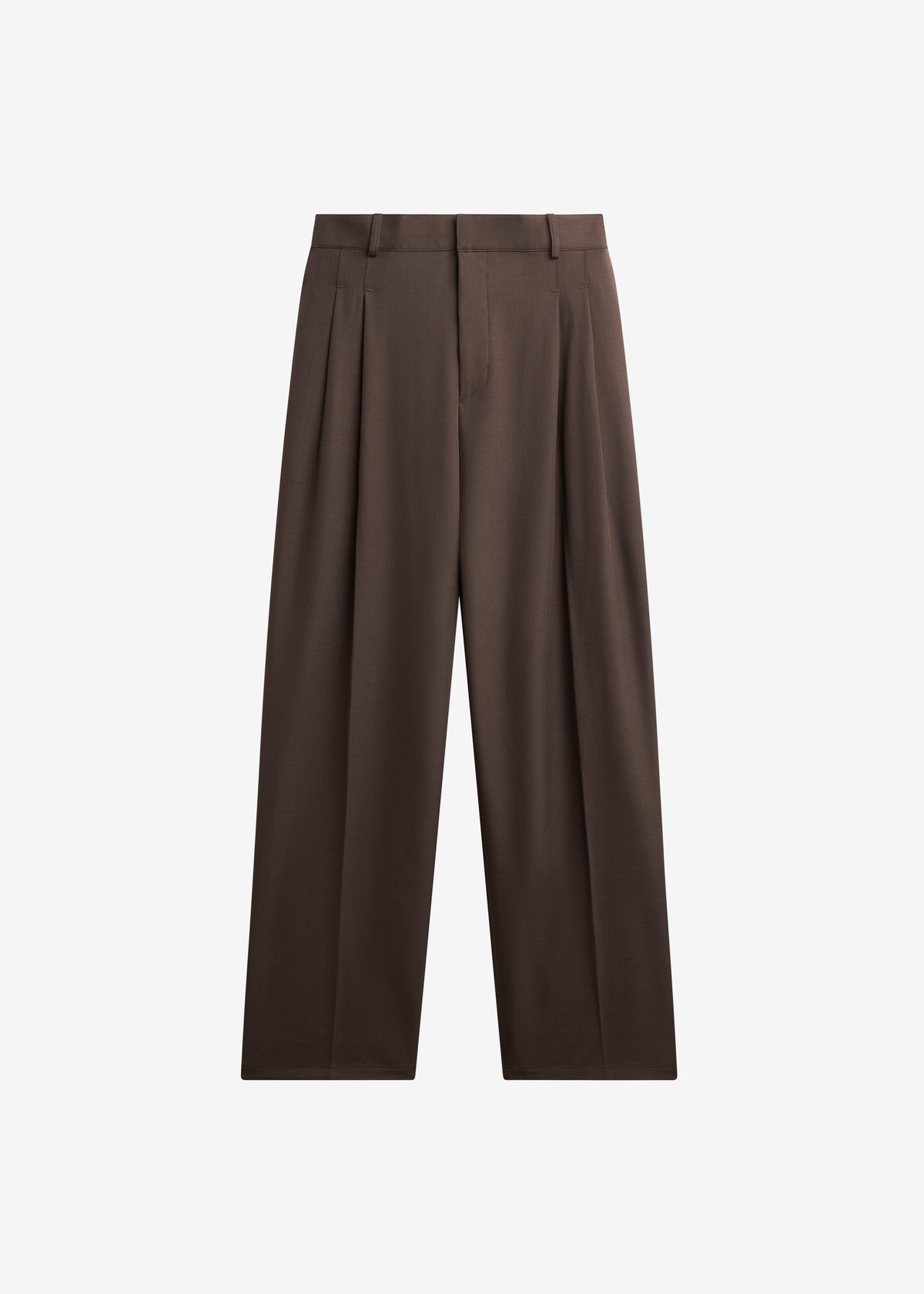 Halbert Pleated Trousers - Brown – view 7 of 7