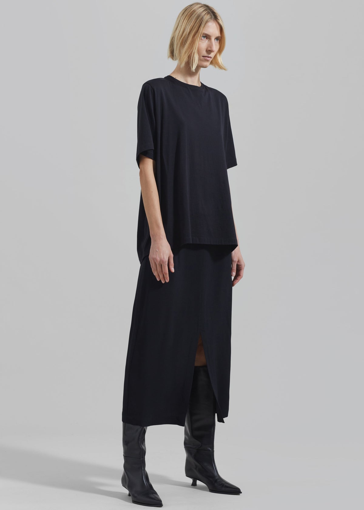 Harper Soft Organic T-Shirt - Black – view 8 of 10