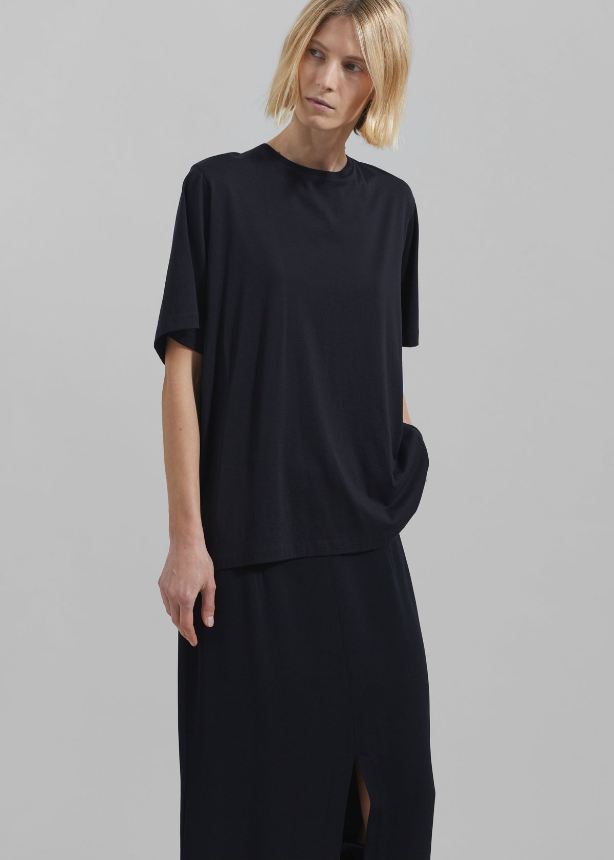 Harper Soft Organic T-Shirt - Black – view 1 of 10