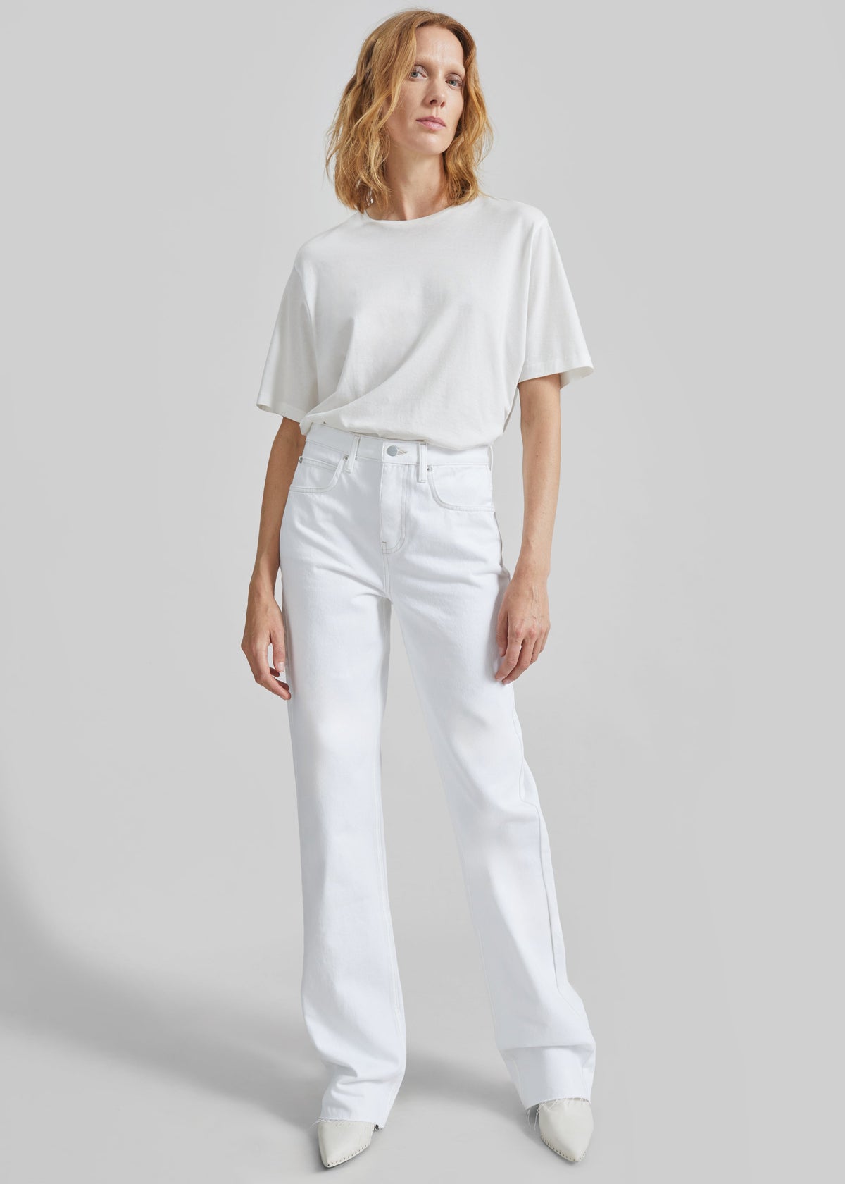 Harper Soft Organic T-Shirt - Off White – view 2 of 8