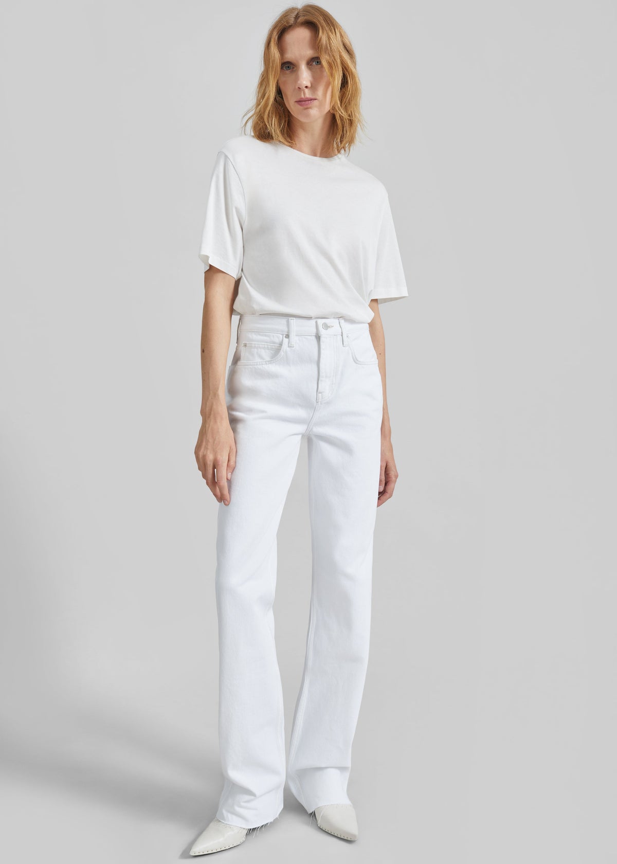 Harper Soft Organic T-Shirt - Off White – view 4 of 8