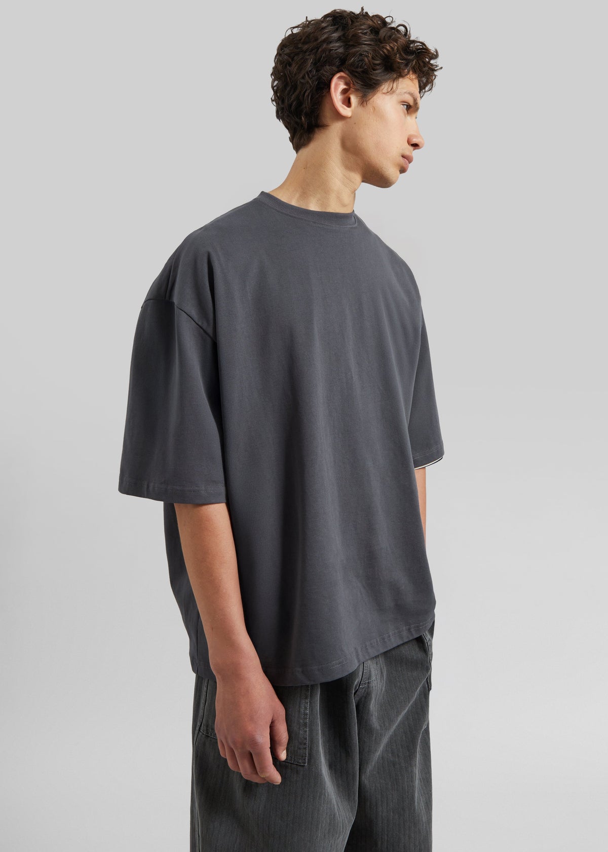 Harris Oversized T-Shirt - Slate Grey – view 1 of 7