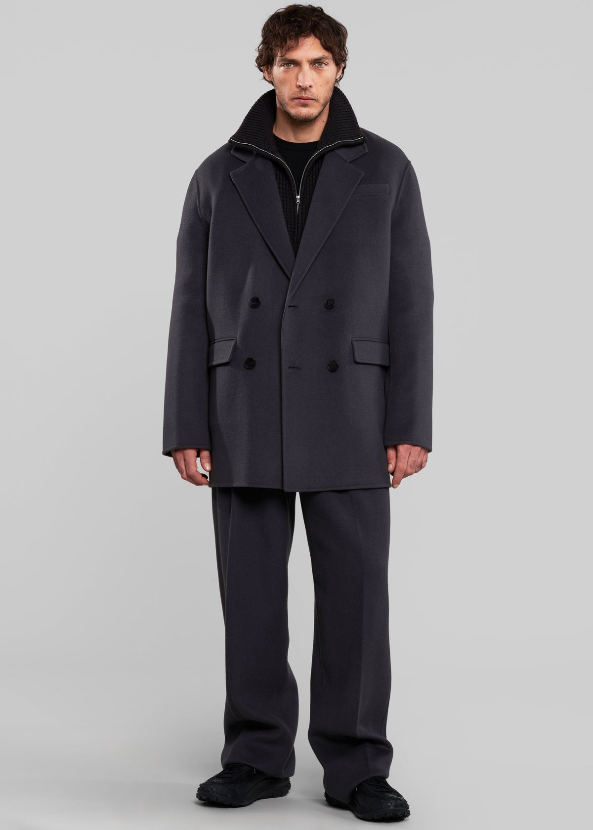 Harry Wool Blazer - Dark Grey – view 2 of 8