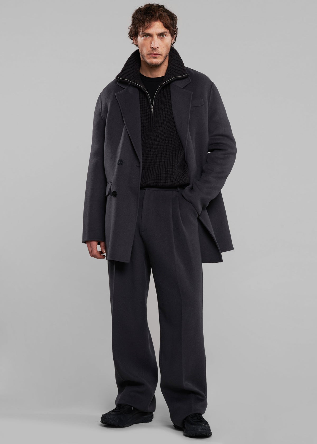 Harry Wool Blazer - Dark Grey – view 5 of 8
