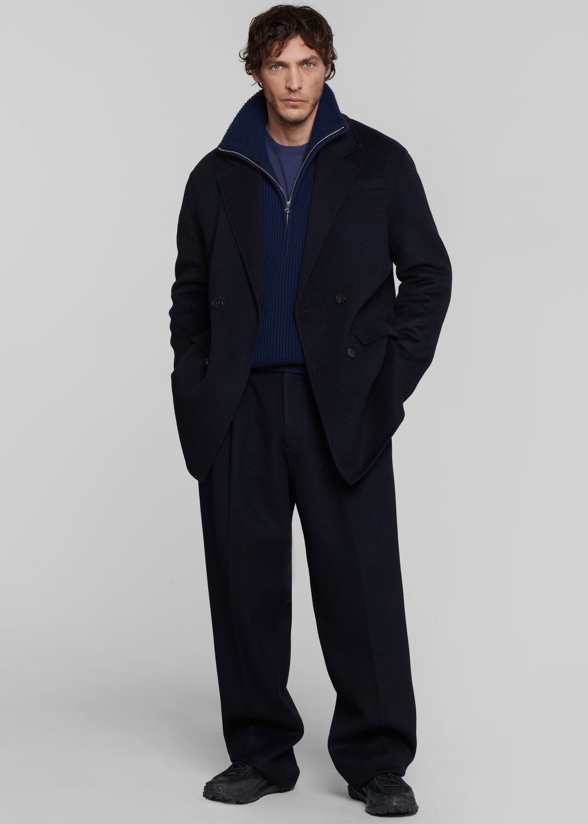 Harry Wool Blazer - Navy – view 1 of 10
