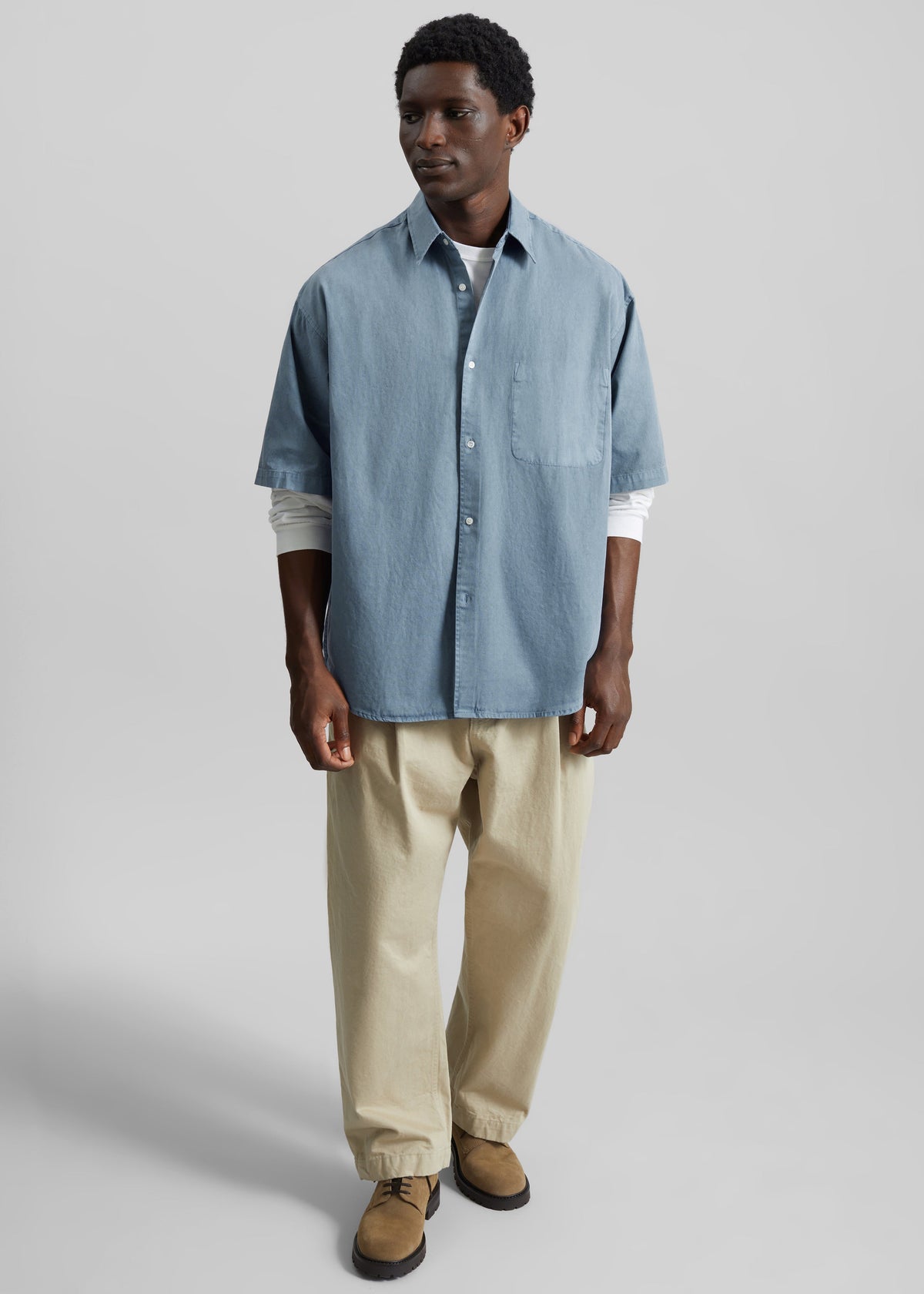 Havre Button Down Shirt - Blue – view 7 of 11
