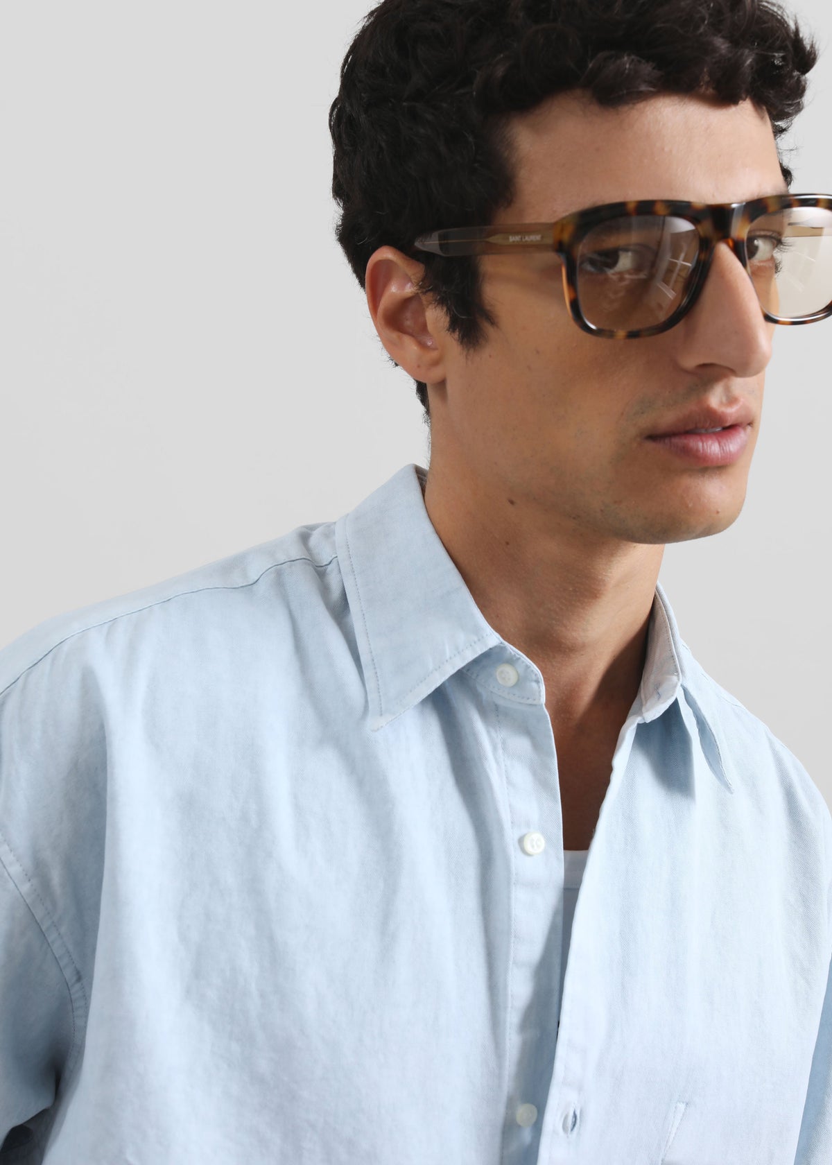 Havre Button Down Shirt - Pale Blue – view 2 of 7