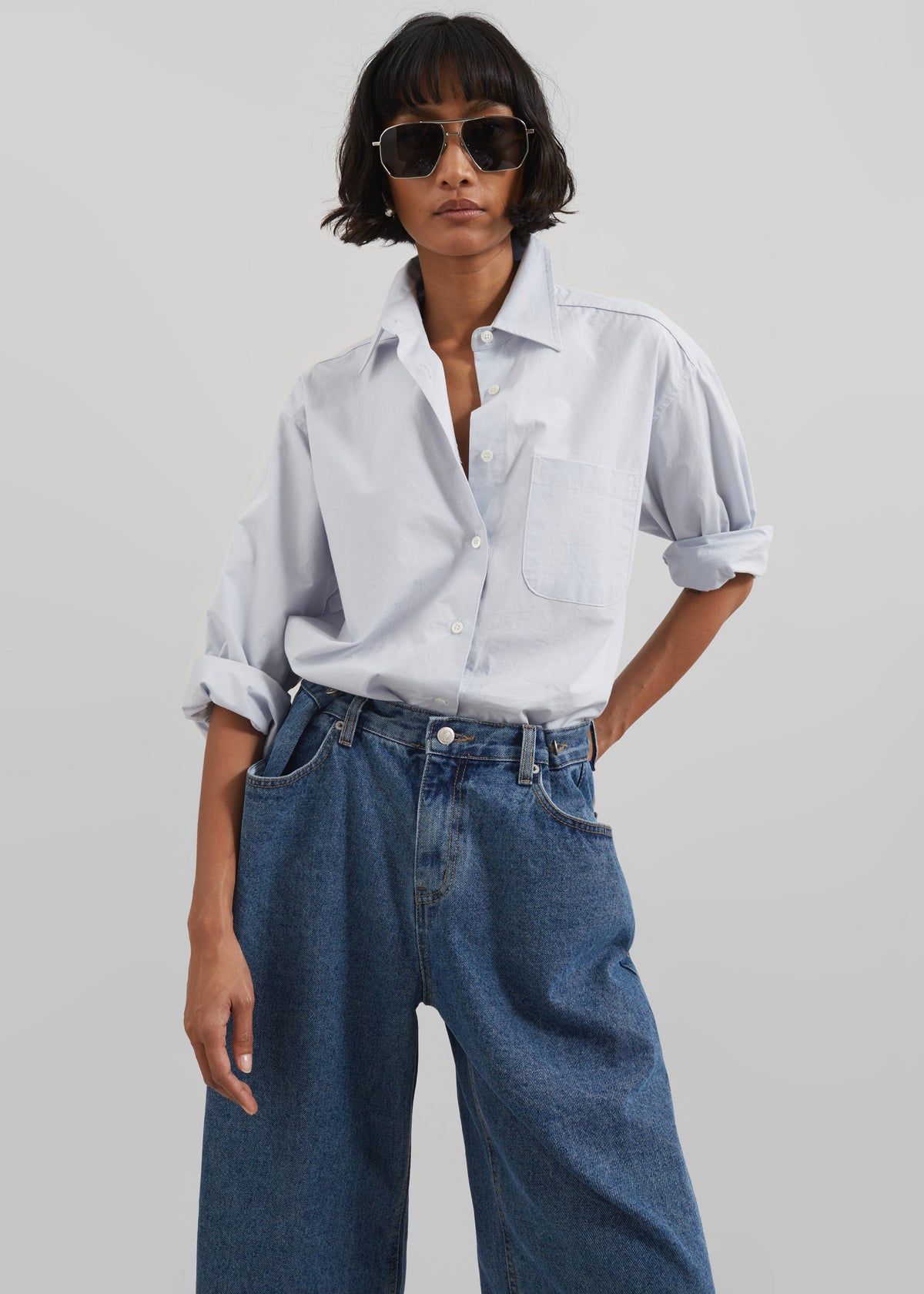 Hayla Denim Pants - Medium Wash – view 9 of 12