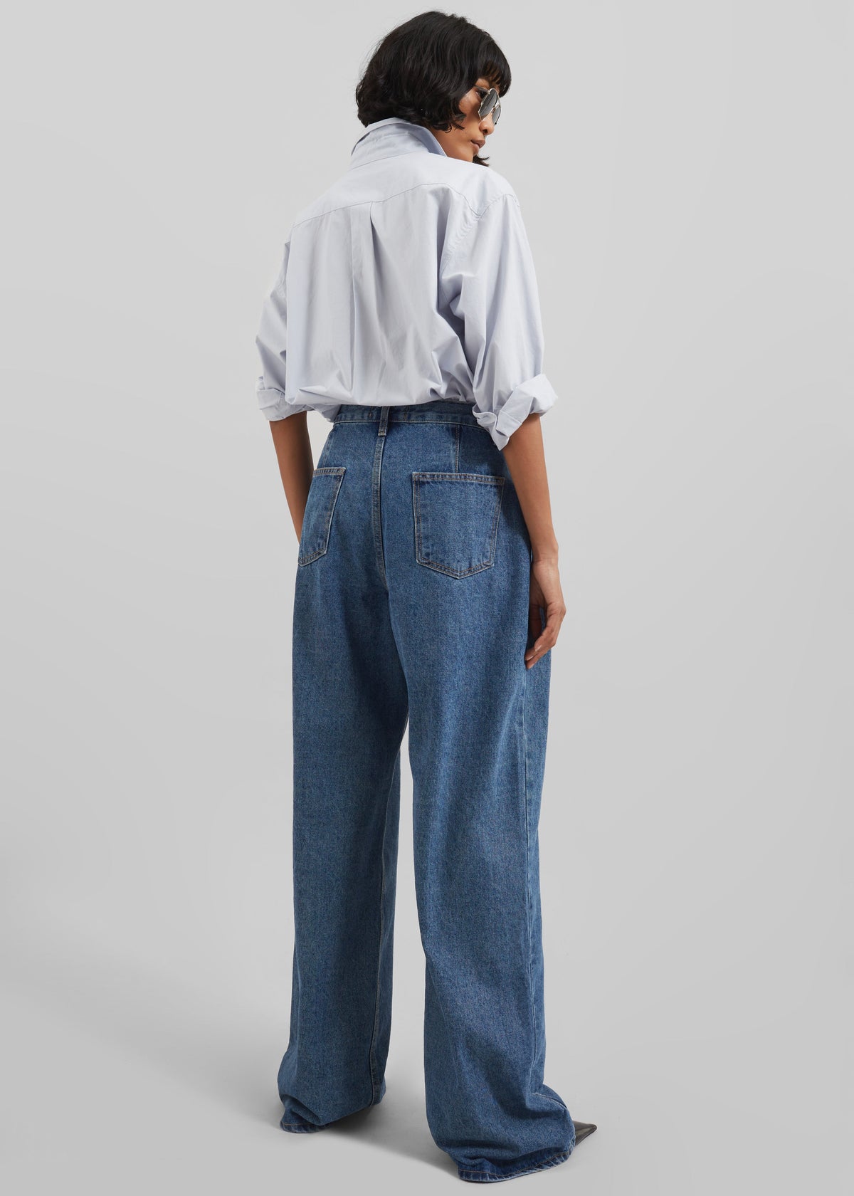 Hayla Denim Pants - Medium Wash – view 11 of 12