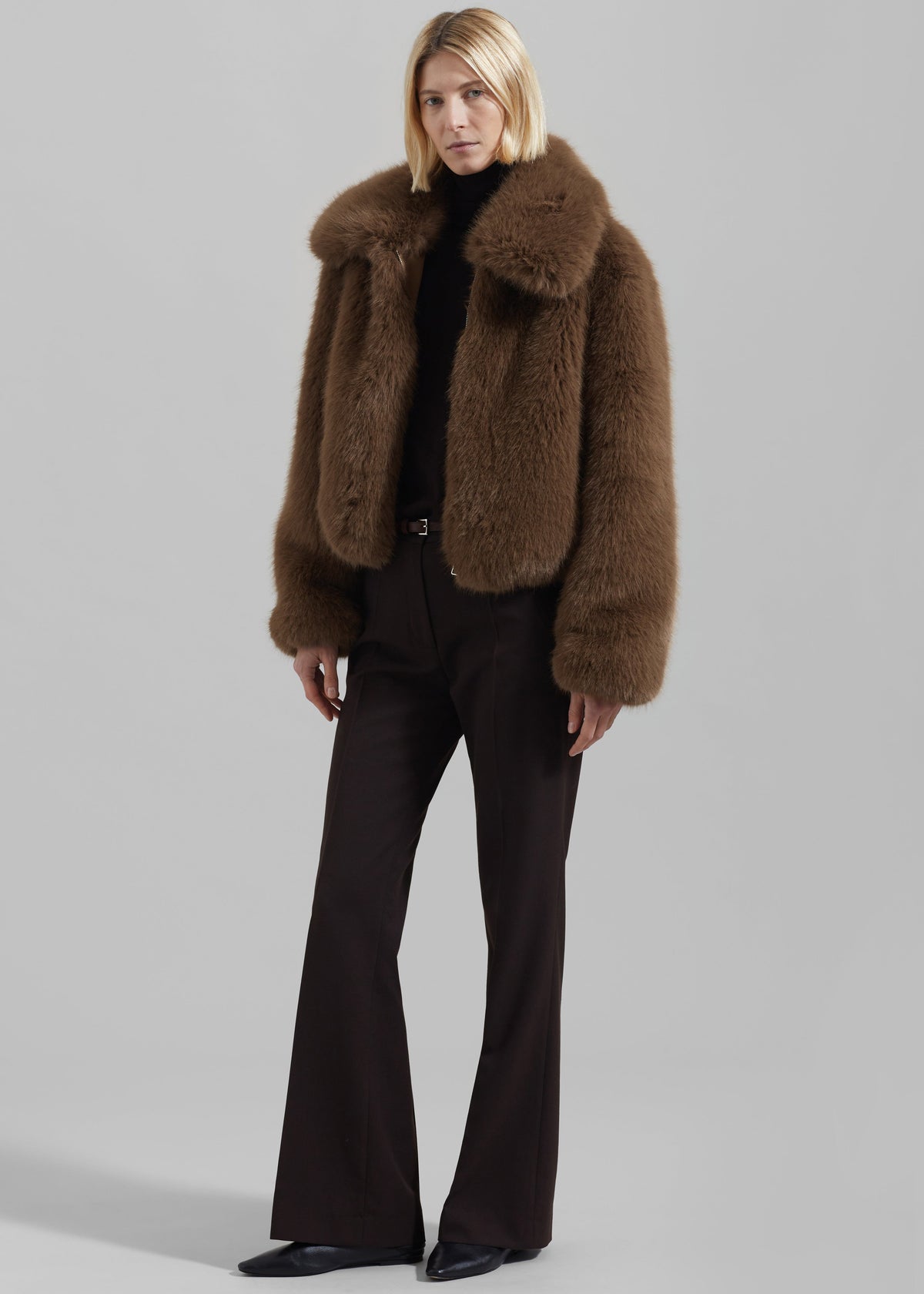 Hope Faux Fur Jacket - Camel – view 2 of 10